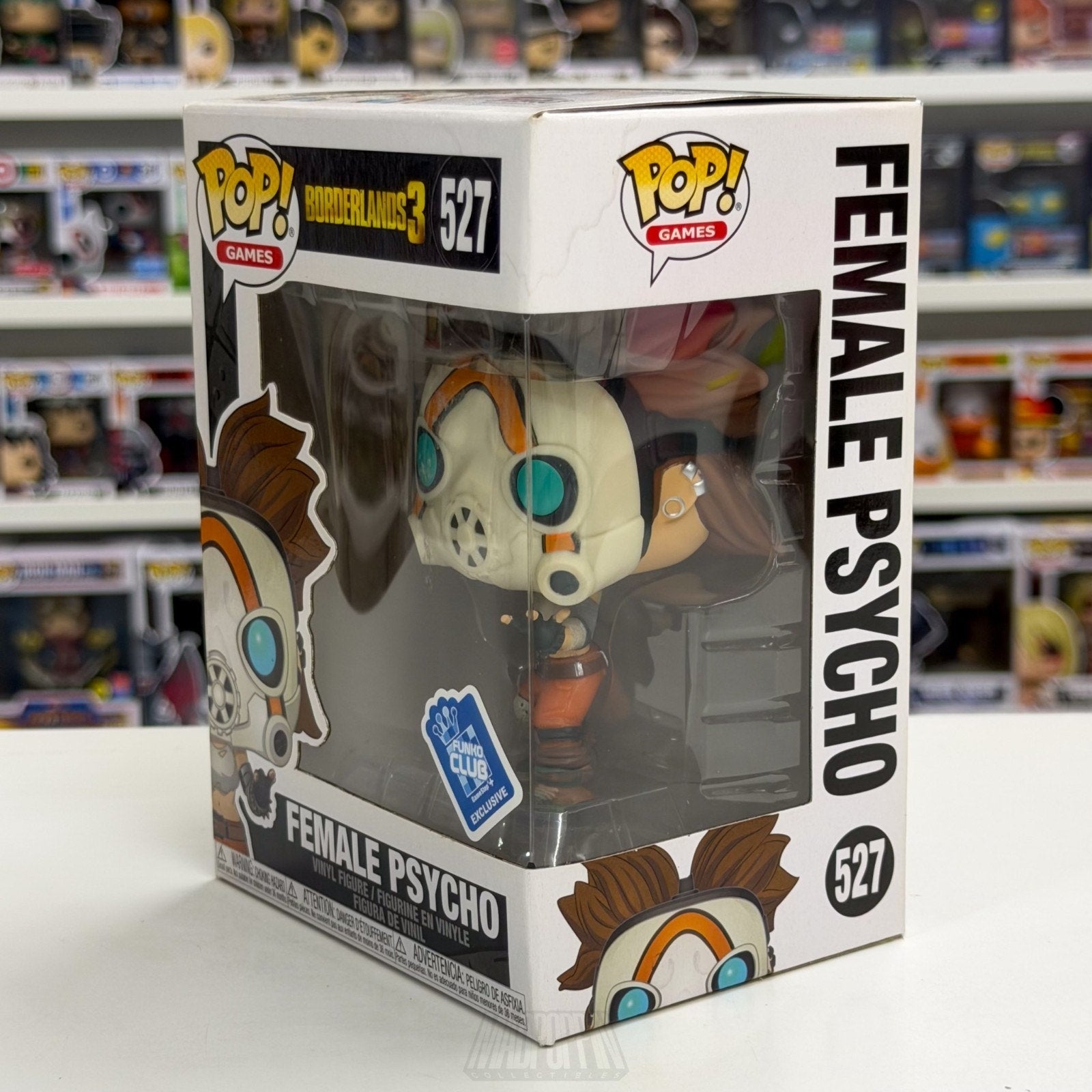 Funko Pop Games Borderlands 3 Female Psycho 527 Mutant Maniac Toy Vinyl Figure