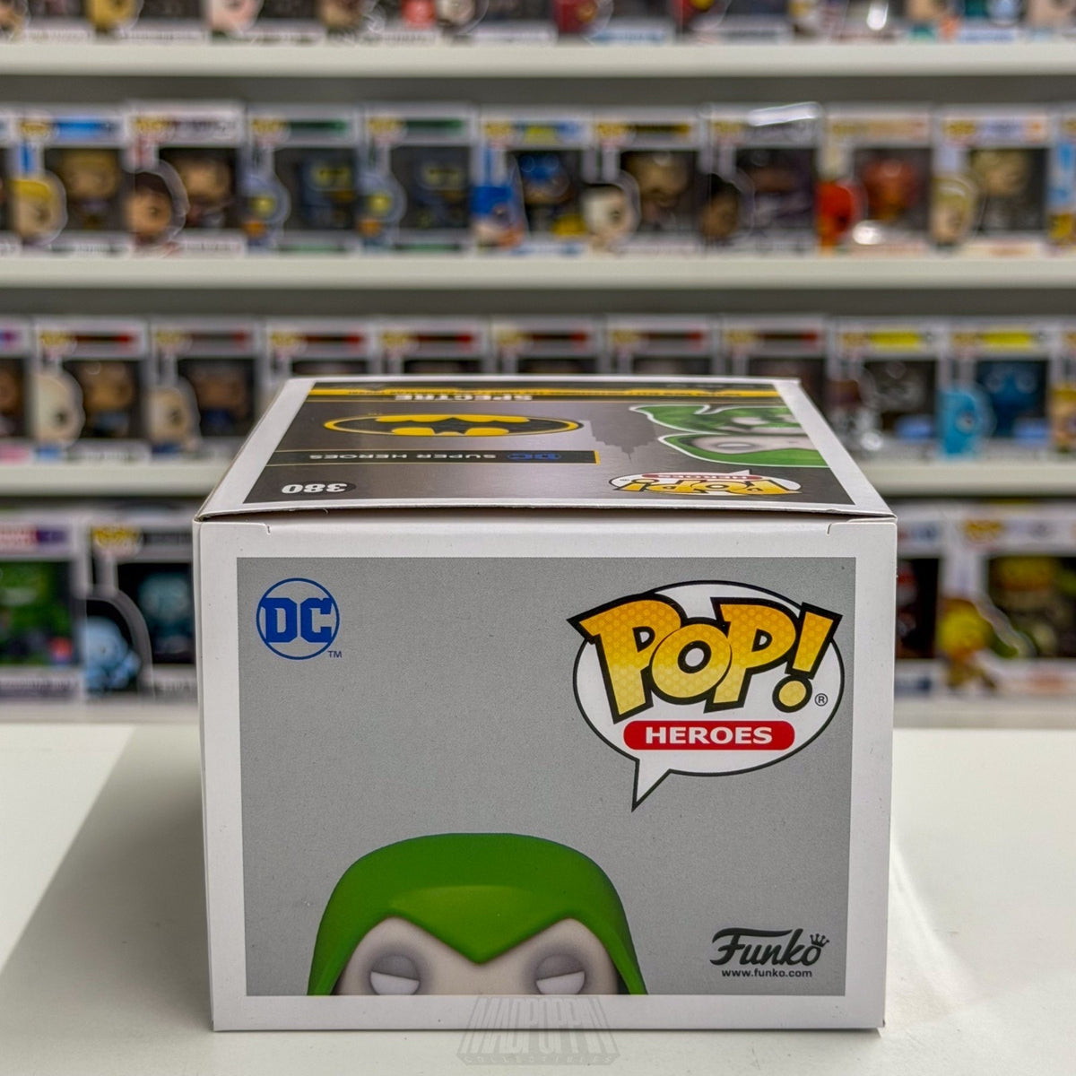 Funko Pop DC Comics Heroes Spectre ECCC Spring Convention 380 Toy Vinyl Figure