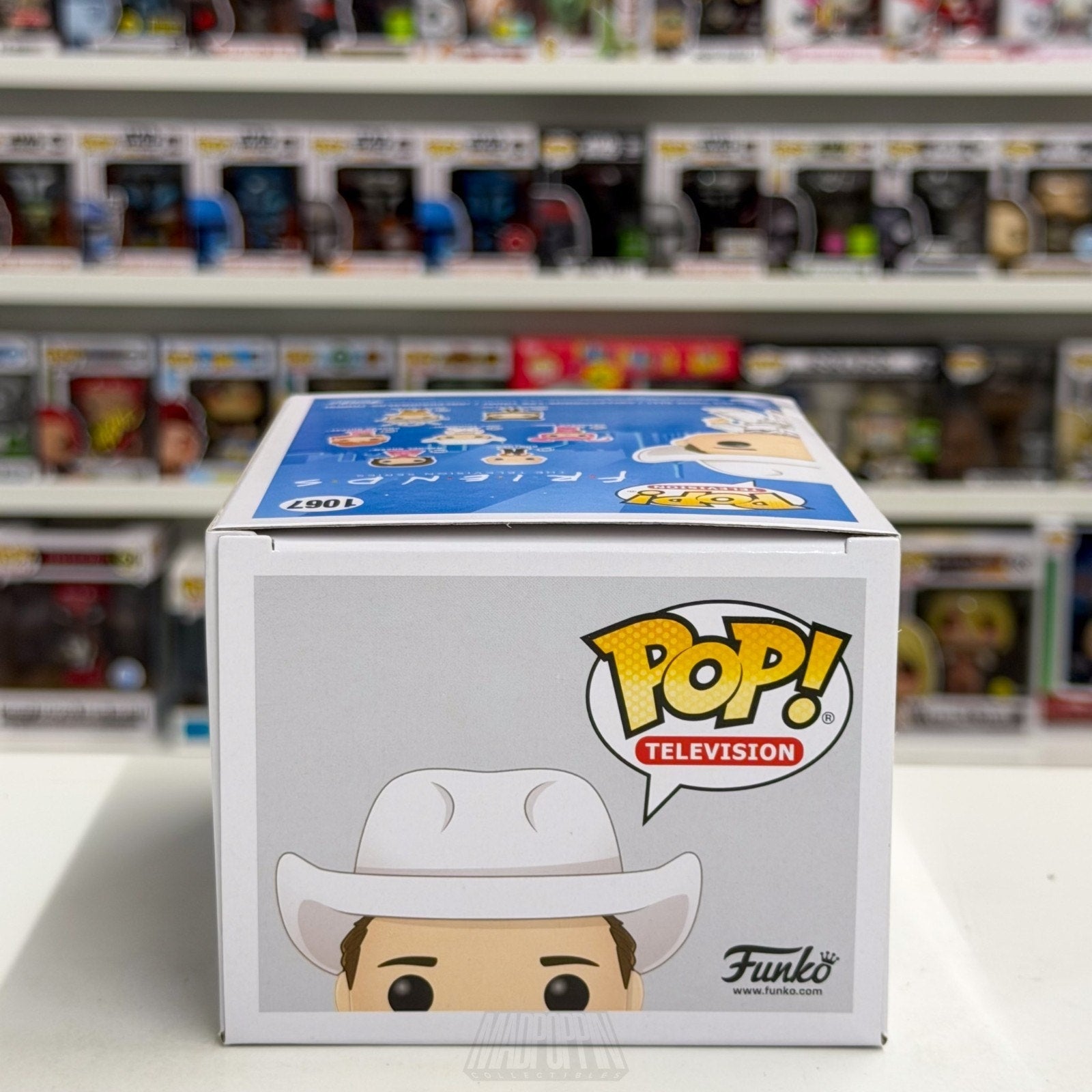Funko Pop TV Friends Joey Tribbiani 1067 White Cowboy Outfit Toy Vinyl Figure