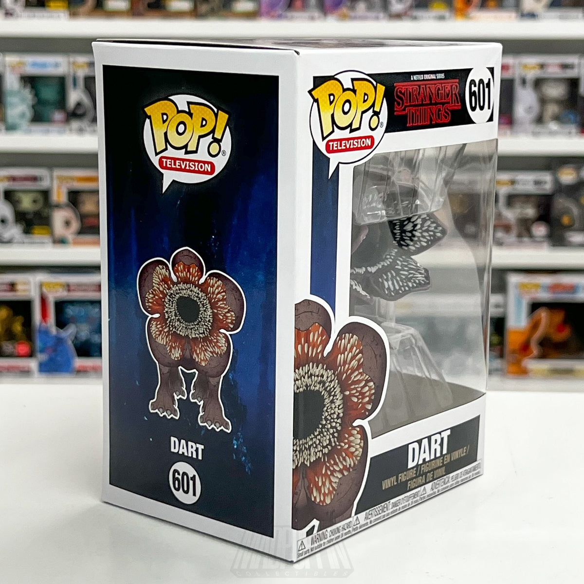 Funko Pop TV Stranger Things Dart 601 Demo Dog Demogorgon Netflix Vinyl Figure