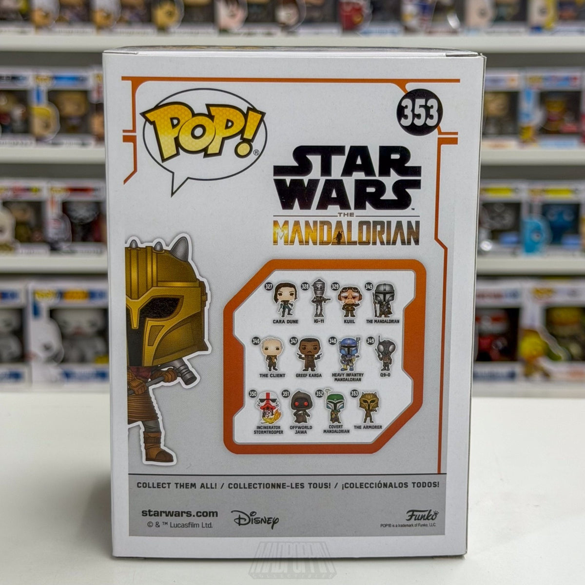 Funko Pop Star Wars Mandalorian The Armorer 353 Mandalore Tribe Toy Vinyl Figure