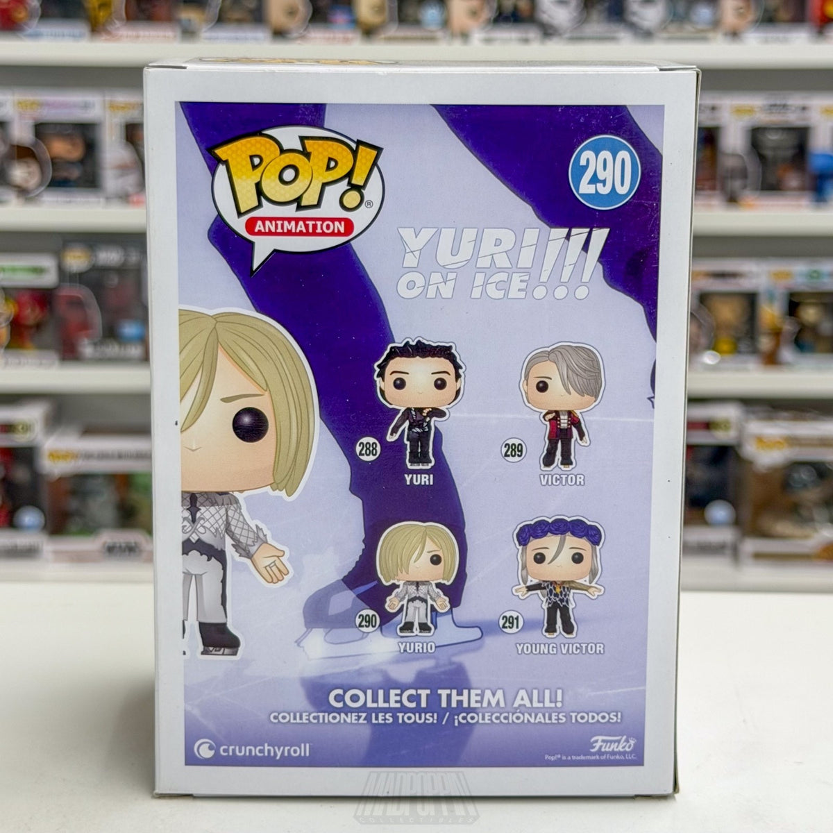 Funko Pop Anime Yuri on Ice Yurio Plisetsky 290 Japan Manga Skating Vinyl Figure