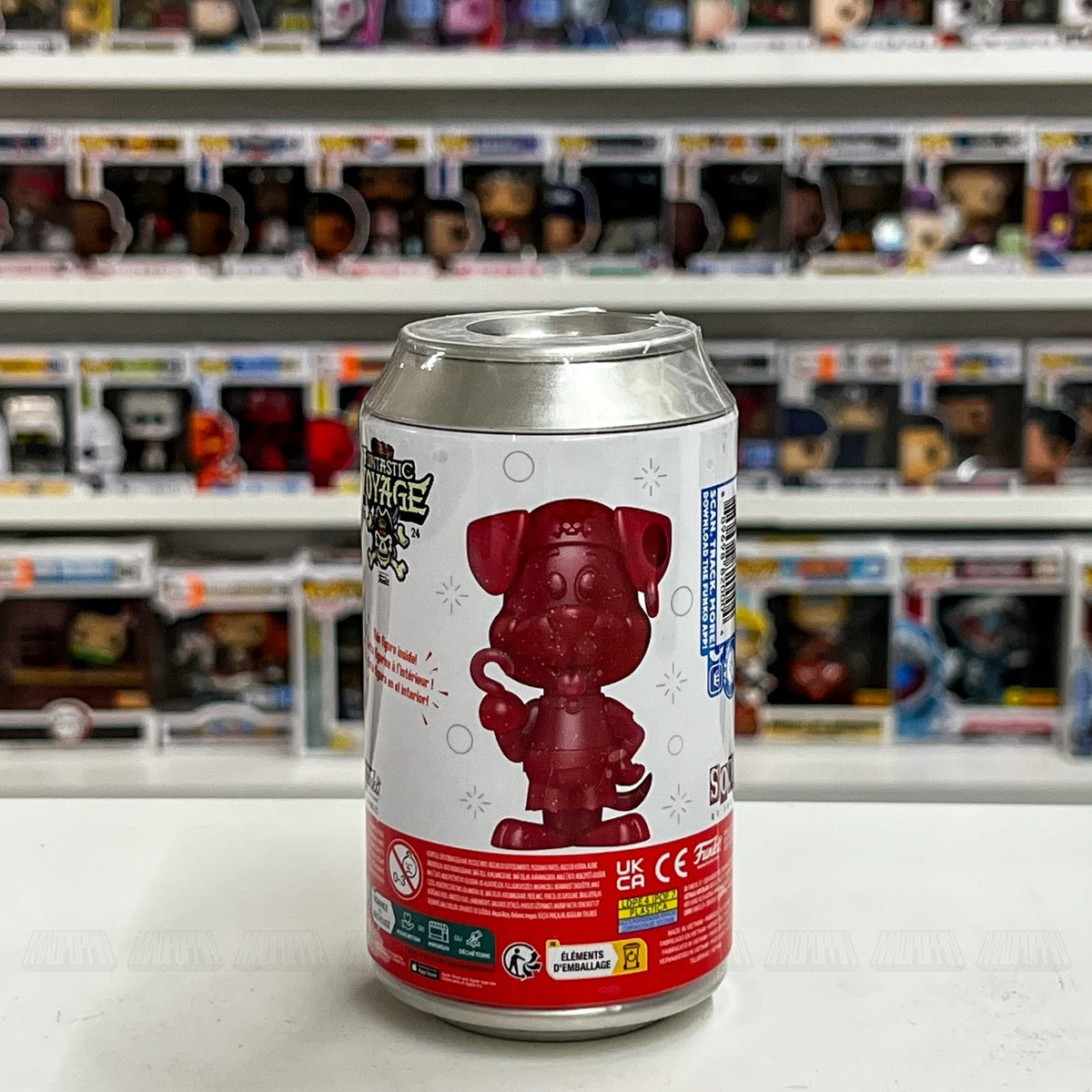 Funko Soda Pirate Proto Red Glitter Fundays Funtastic Voyage 5000pcs Limited Fig