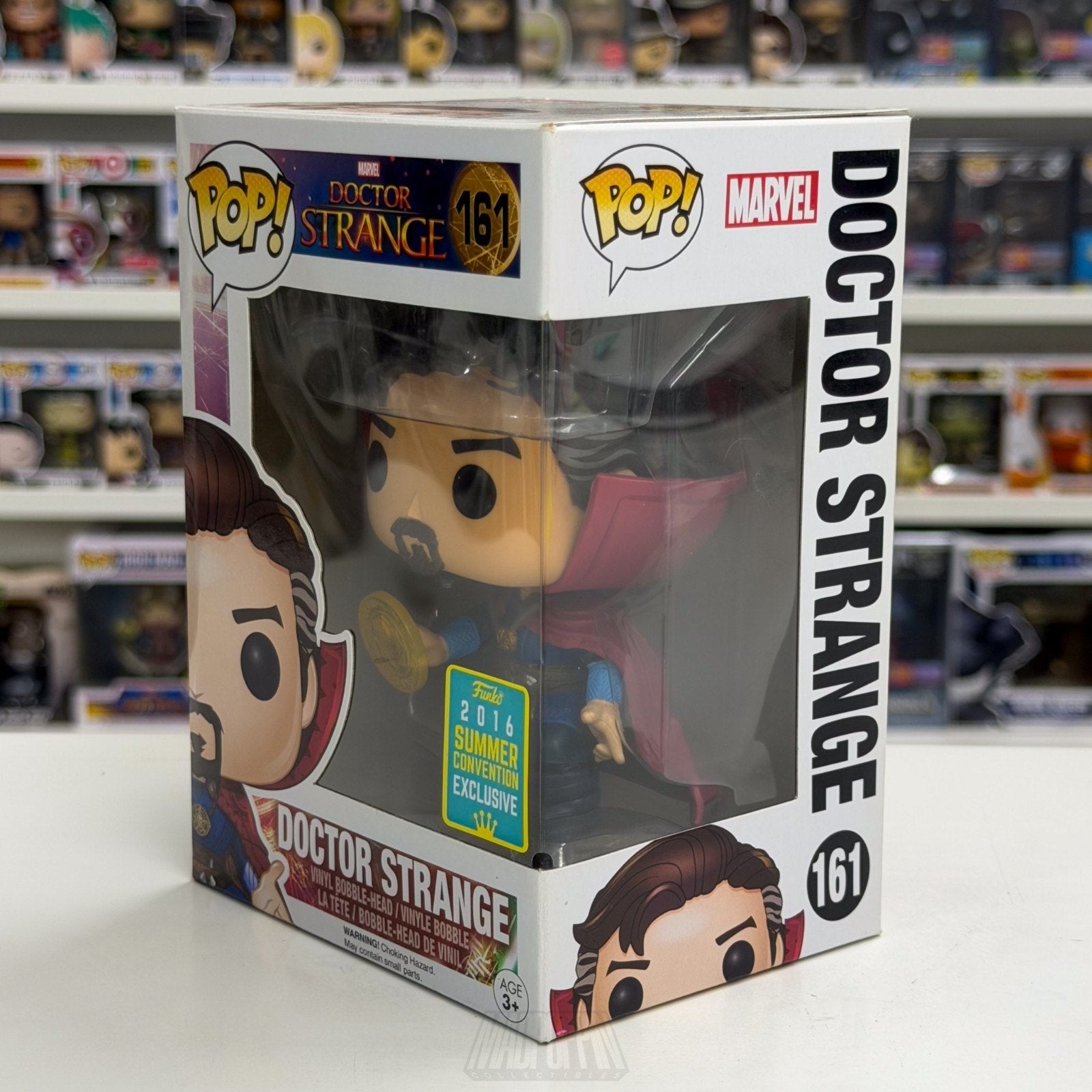 Funko Pop Marvel Doctor Strange w/Rune SDCC 161 Sorcerer Supreme Vinyl Figure