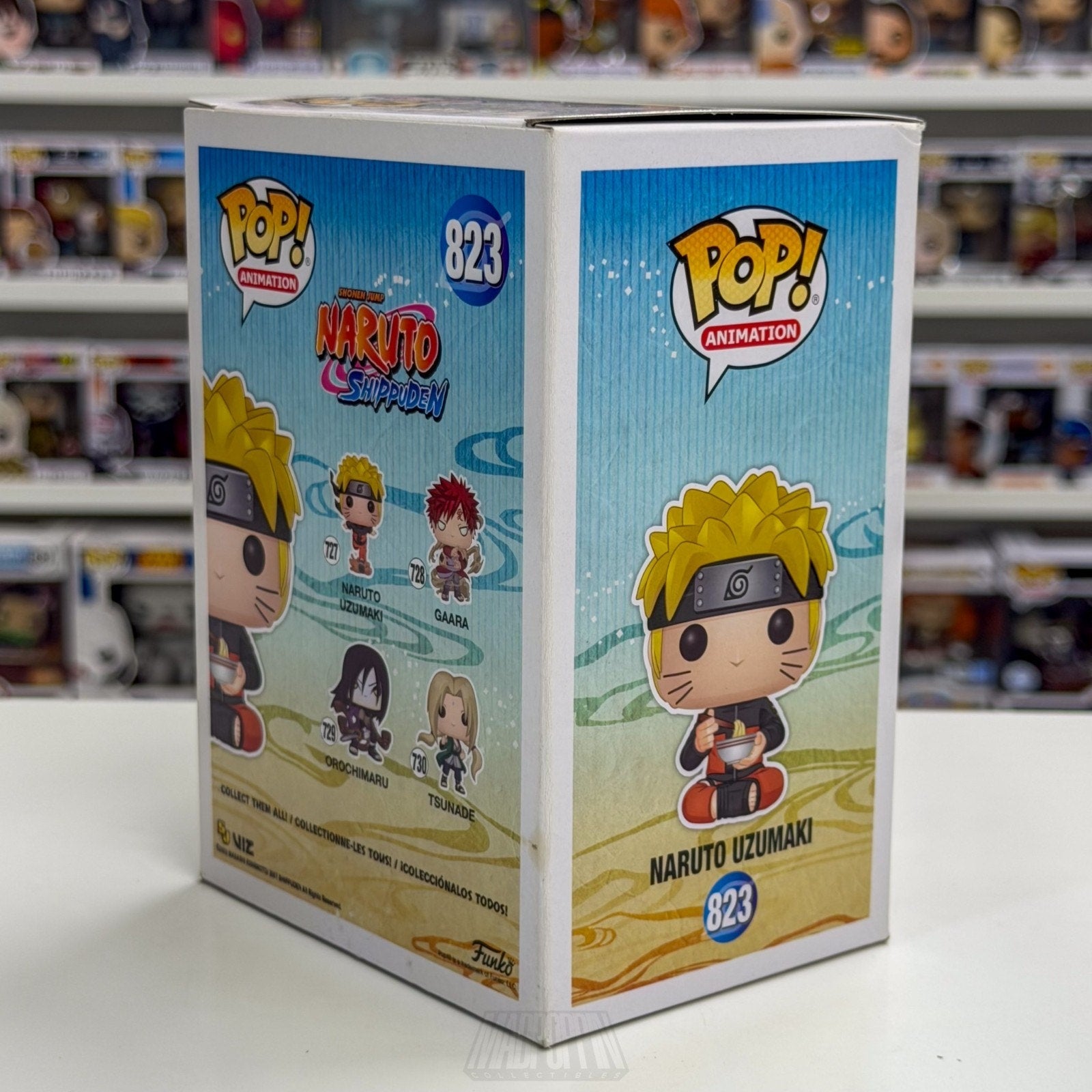 Funko Pop Anime Naruto Uzumaki Eating Noodles Special Edition 823 Vinyl Figure
