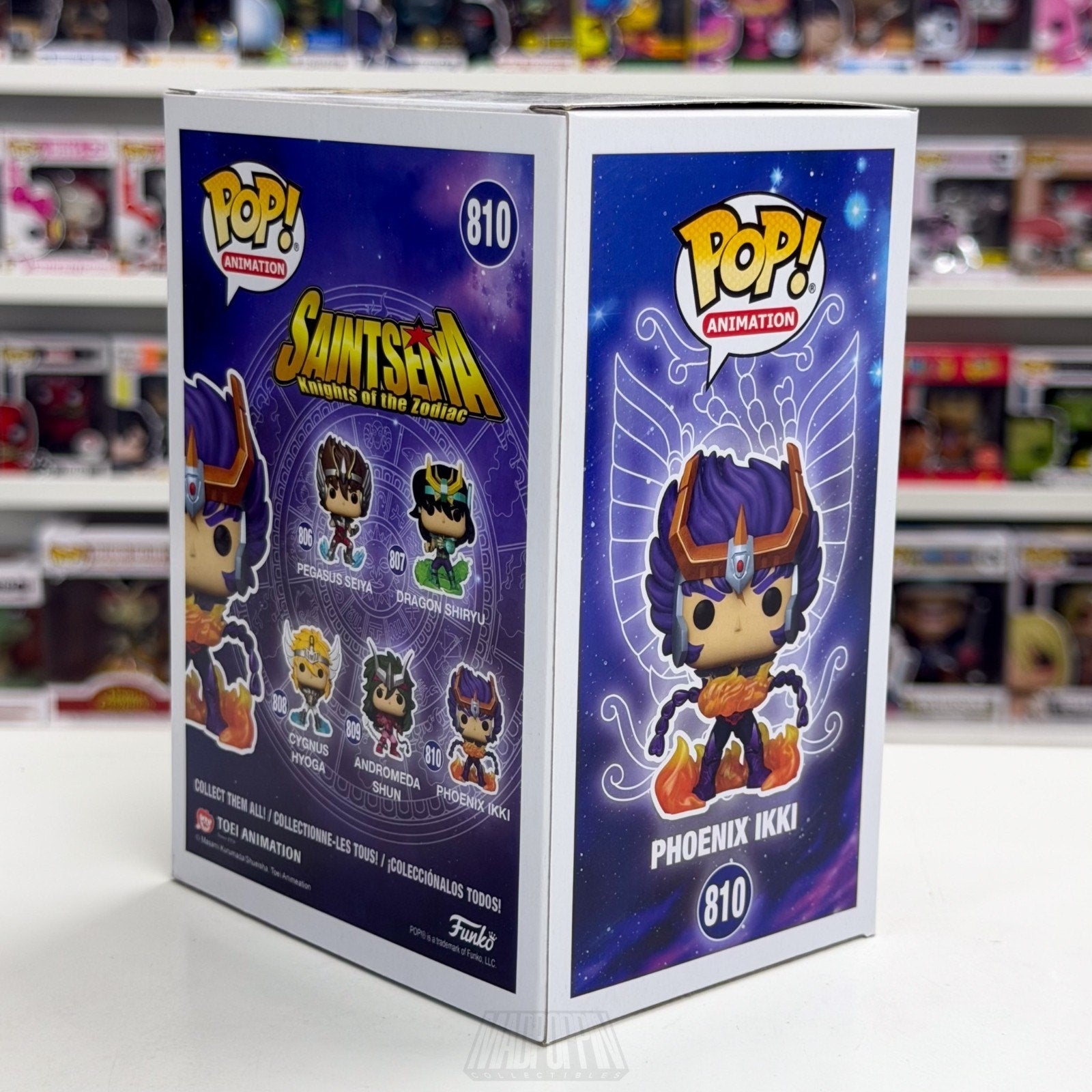 Funko Pop Anime Saint Seiya Phoenix Ikki 810 Japanese Manga Fantasy Vinyl Figure