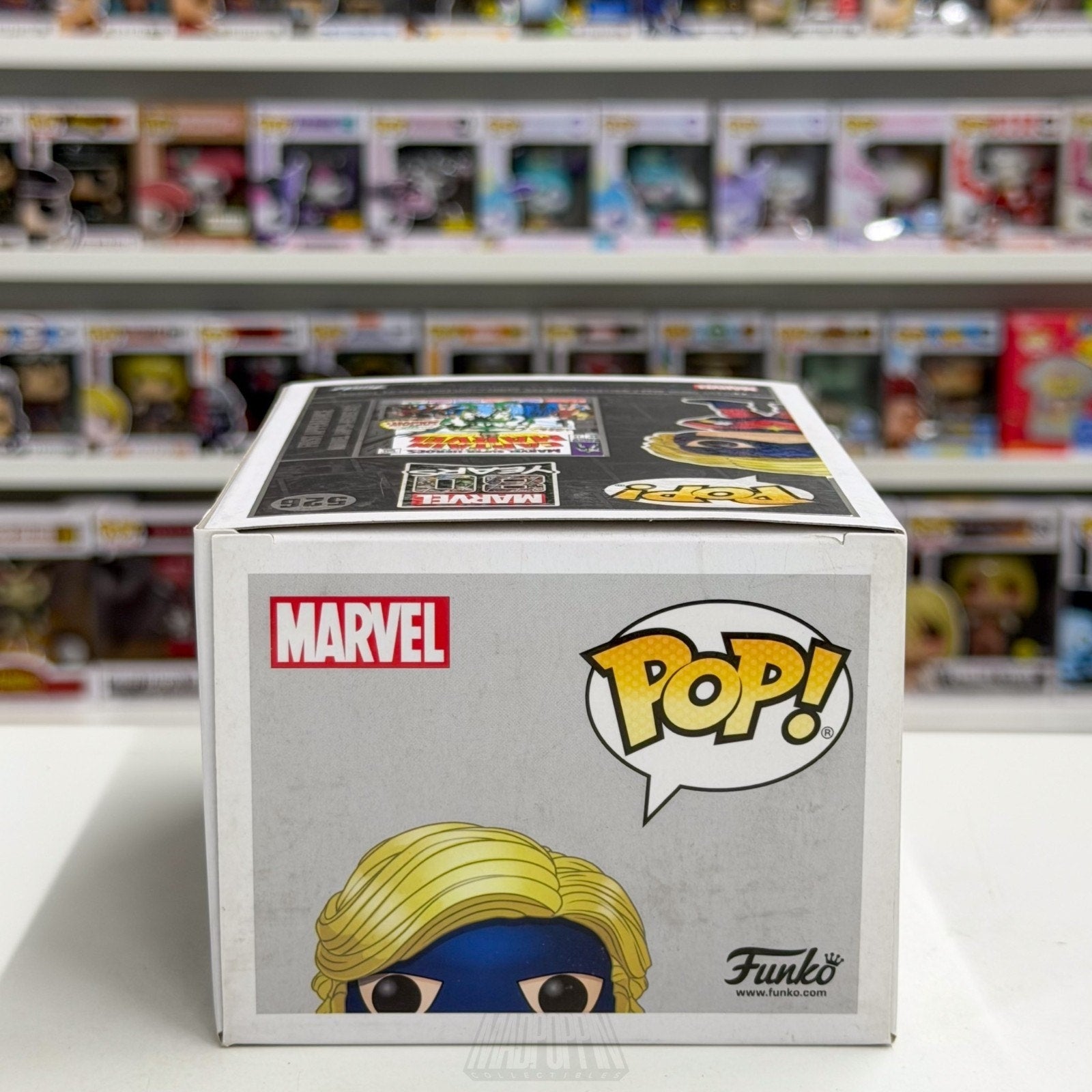 Funko Pop Marvel 80 Years Captain Marvel Mar-Vell 526 Superhero Toy Vinyl Figure