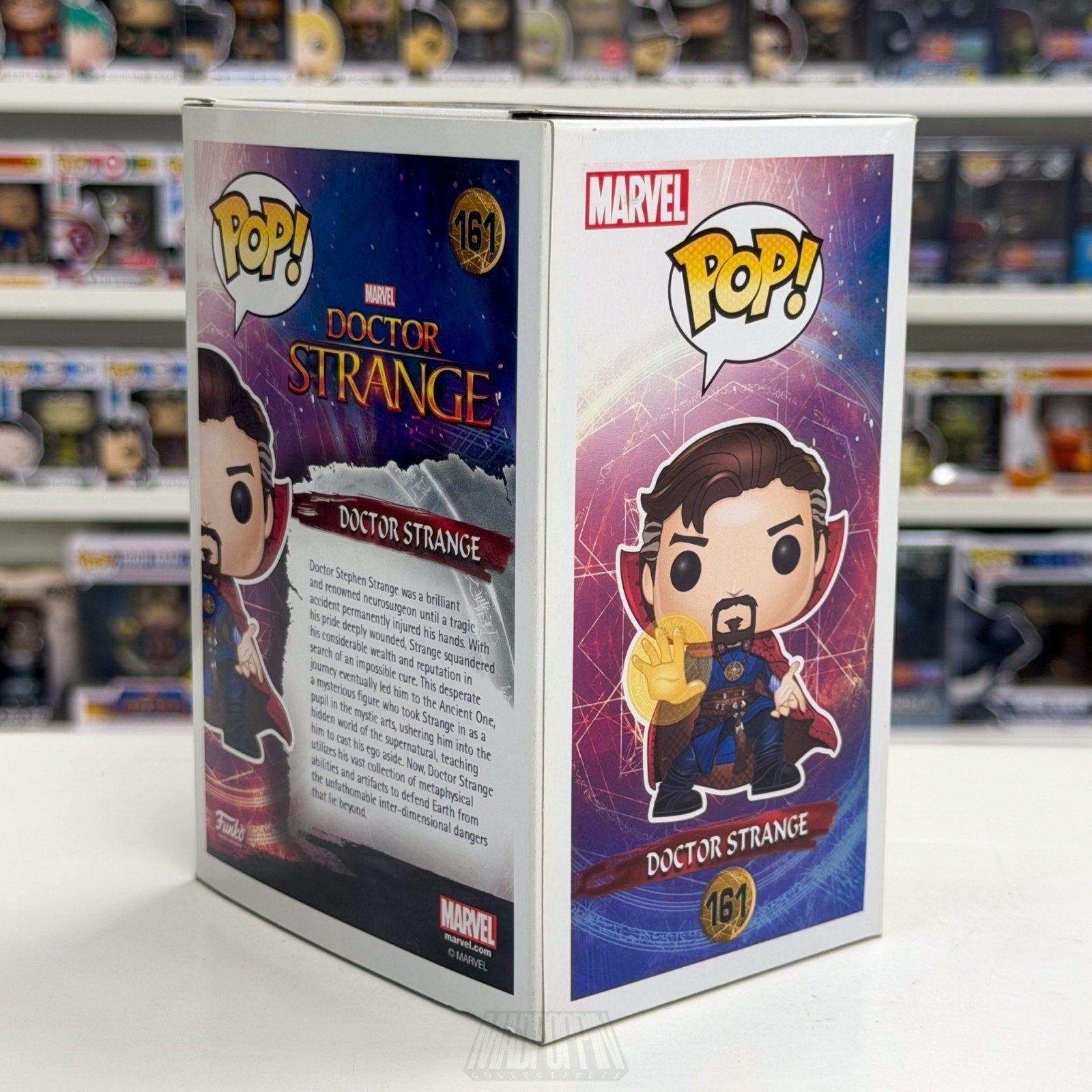 Funko Pop Marvel Doctor Strange w/Rune SDCC 161 Sorcerer Supreme Vinyl Figure