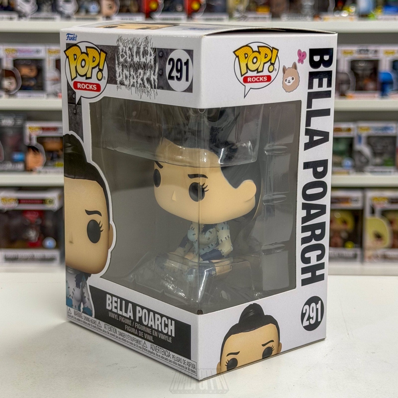 Funko Pop Rocks Bella Poarch Popapalooza 291 Filippino TikTok Toy Vinyl Figure