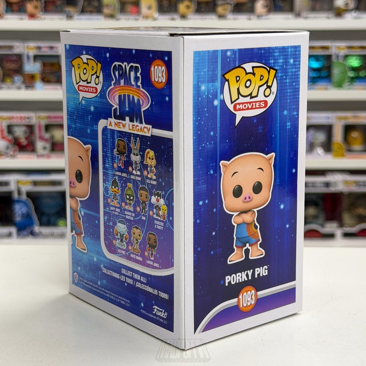 Funko Pop Movies Space Jam A New Legacy Porky Pig Tune Squad 1093 Vinyl Figure
