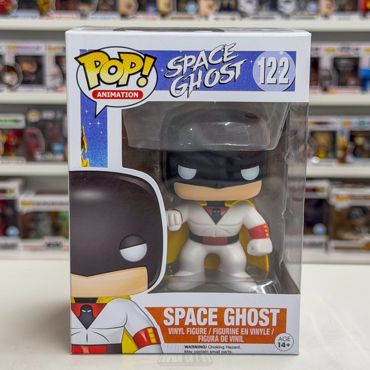 Funko Pop Animation Hanna-Barbera Space Ghost 122 Vaulted Superhero Vinyl Figure