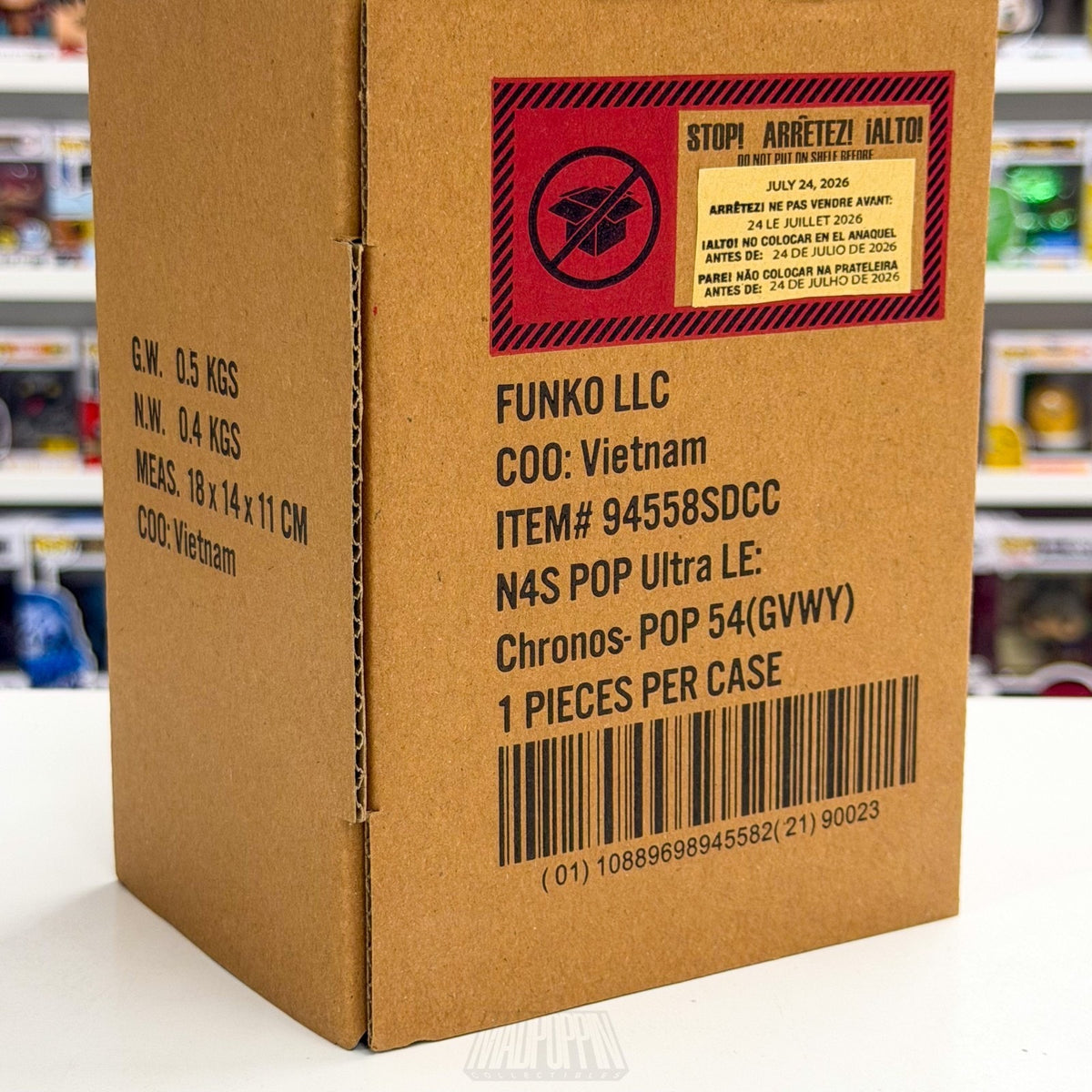 Funko Pop Fundays Freddy Donatello TMNT SE Quest Grail SDCC 2026 CON STICKER