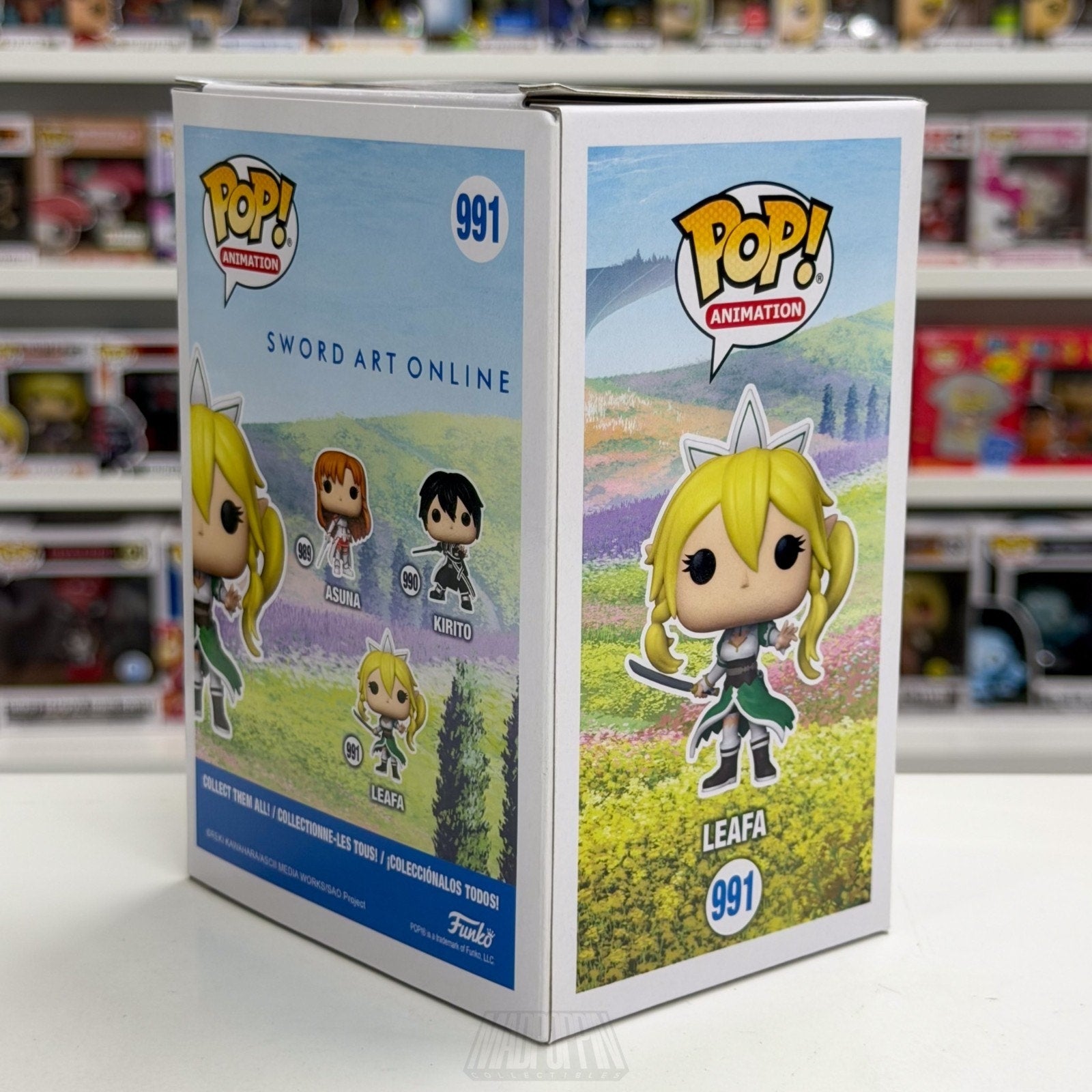 Funko Pop Anime Sword Art Online Leafa Suguha Kirigaya 991 Manga Vinyl Figure