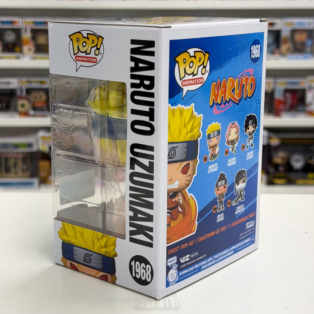 Funko Pop Anime Naruto Uzumaki 1st Kurama Limited Supreme 1968 Toy Vinyl Figure