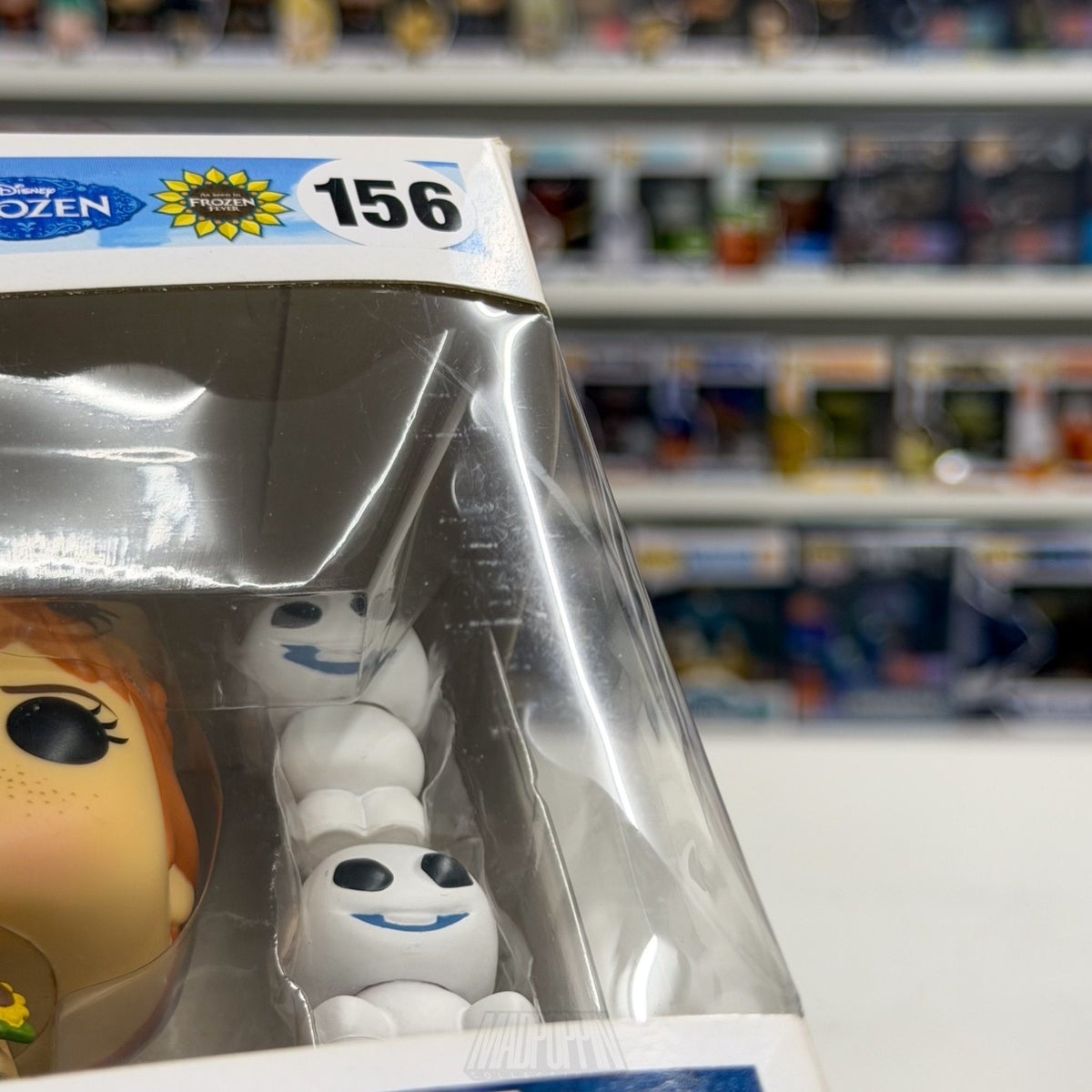 Funko Pop Disney Frozen Anna of Arendelle w/Snowgies 156 Princess Vinyl Figure