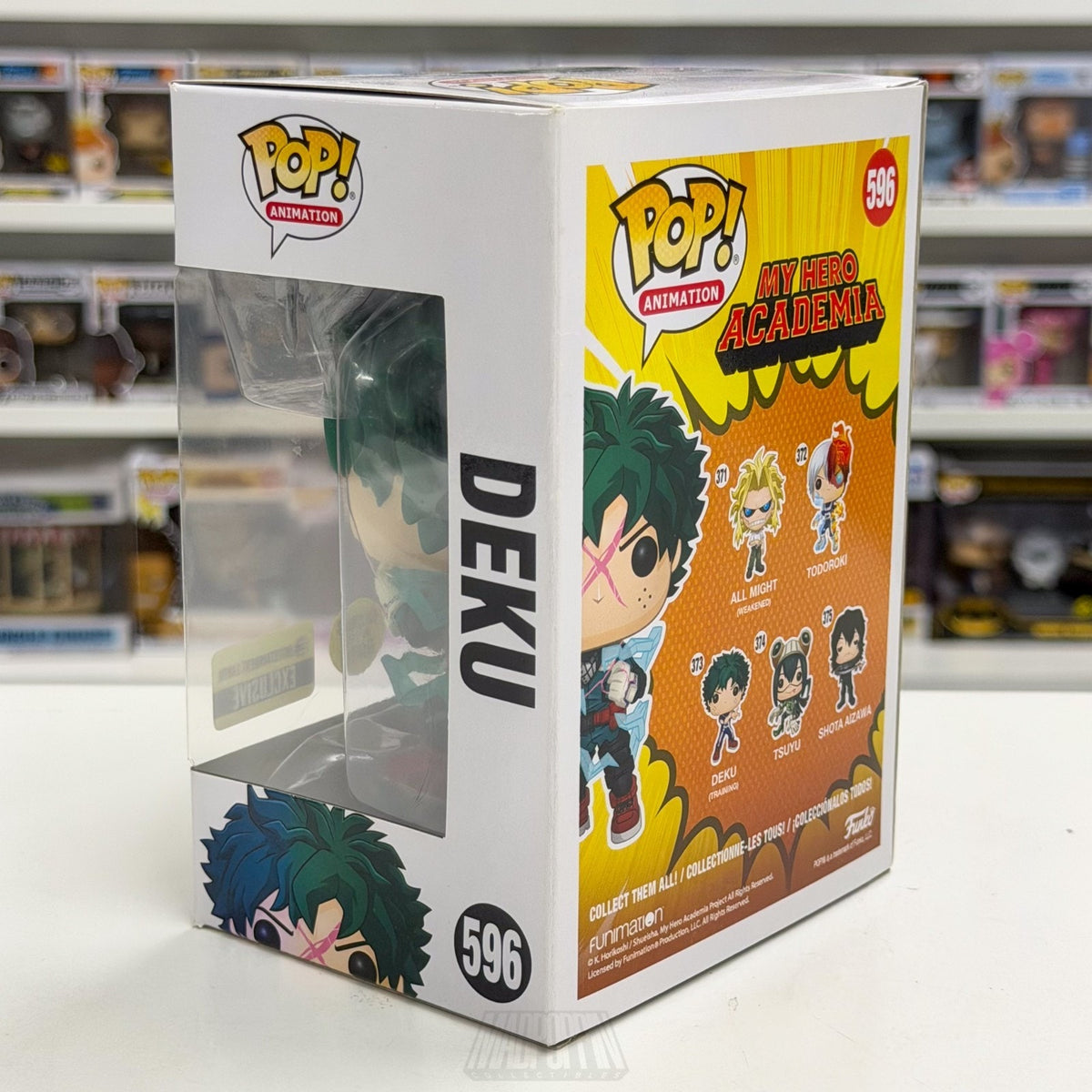 Funko Pop Anime My Hero Academia Deku Entertainment Earth Glow 596 Vinyl Figure