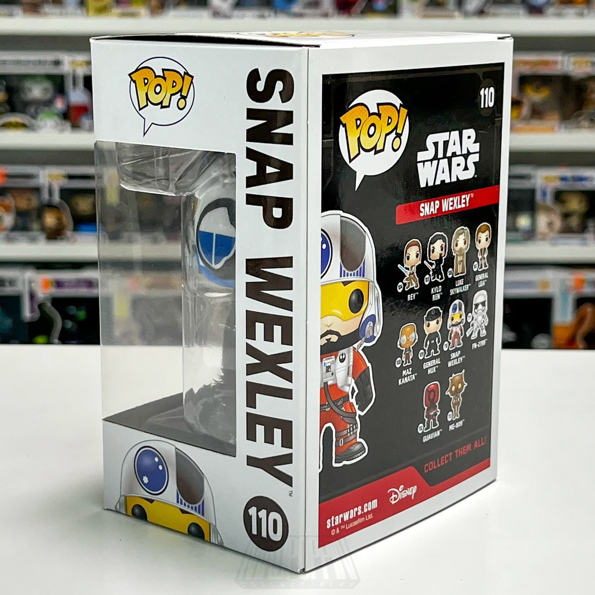 Funko Pop Star Wars Temmin Snap Wexley 110 Force Awakens Episode 7 Pilot Figure
