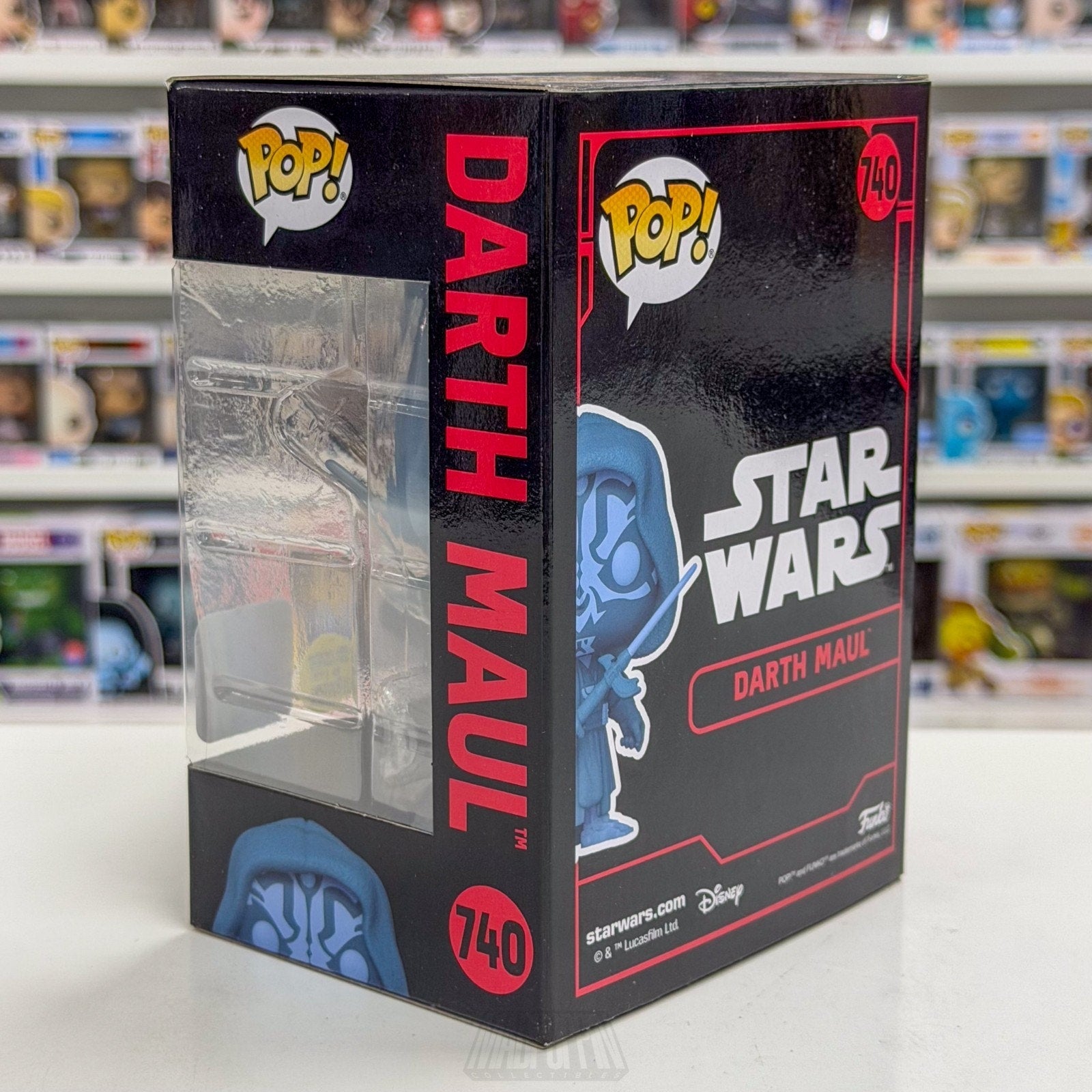 Funko Pop Star Wars Darth Maul Hologram Glow Specialty Series 740 Vinyl Figure