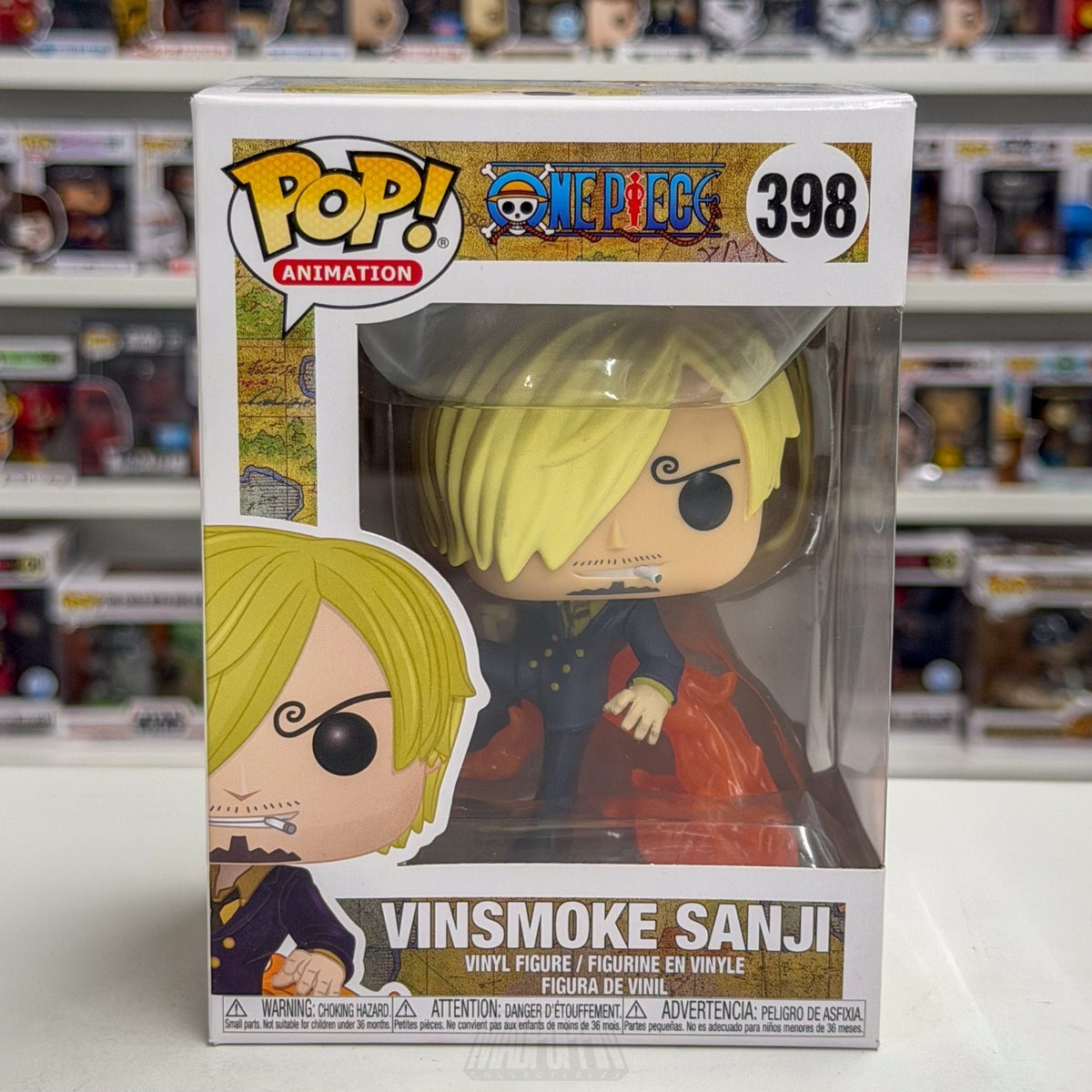 Funko Pop Anime One Piece Vinsmoke Sanji 398 Japan Manga Pirate Toy Vinyl Figure