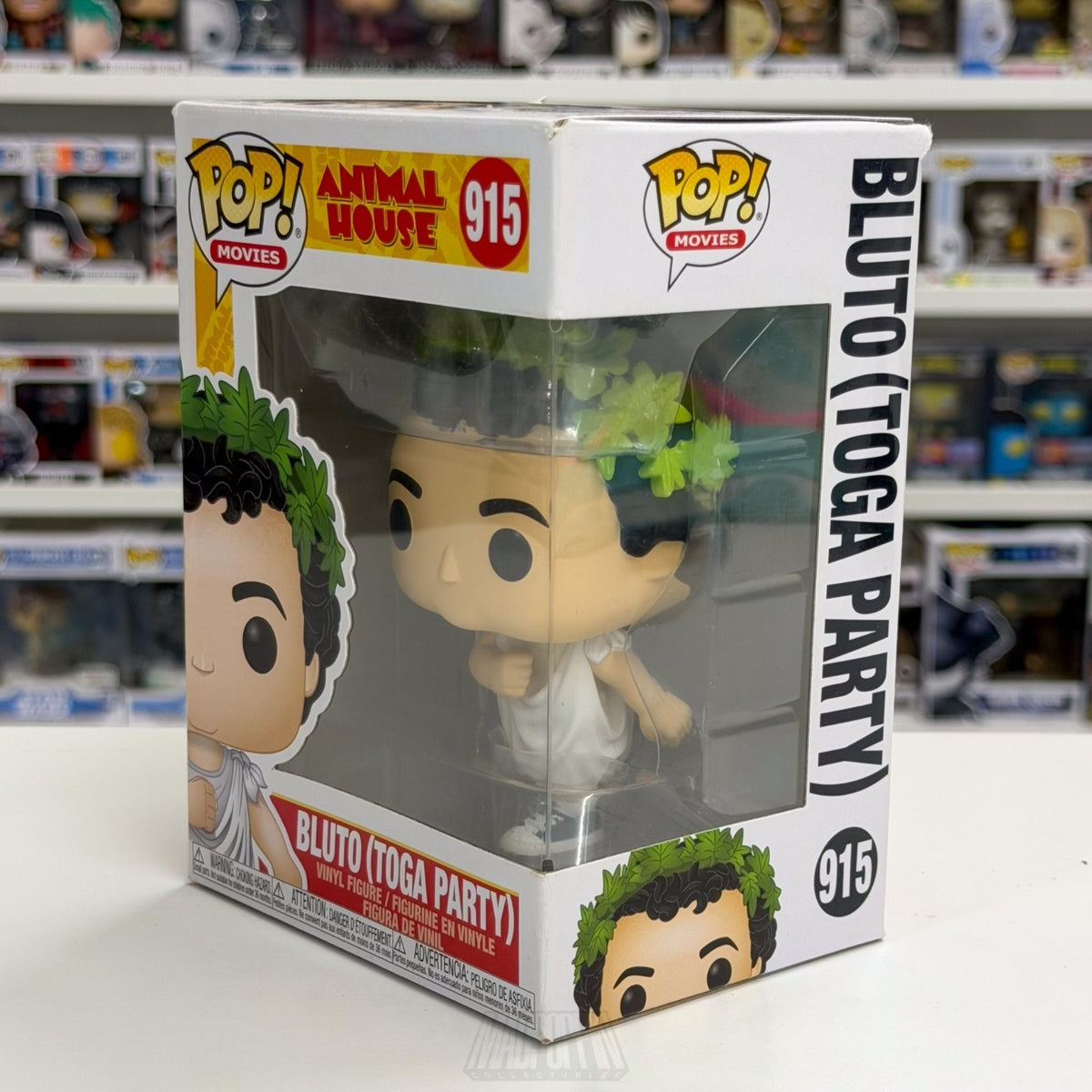 Funko Pop Movies Animal House Bluto Toga Party 915 Delta House Toy Vinyl Figure