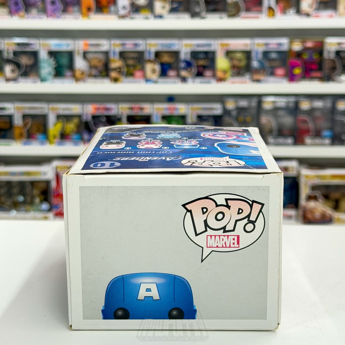Funko Pop Marvel Avengers Captain America 2012 Vaulted 10 Superhero Vinyl Figure