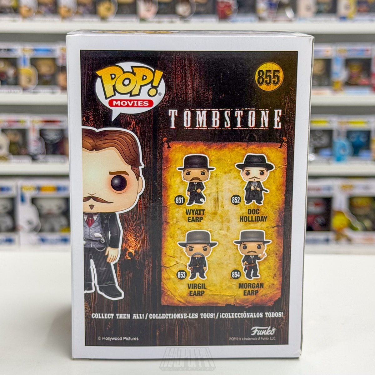 Funko Pop Movies Tombstone Doc Holliday w/Cup Target 855 Western Vinyl Figure