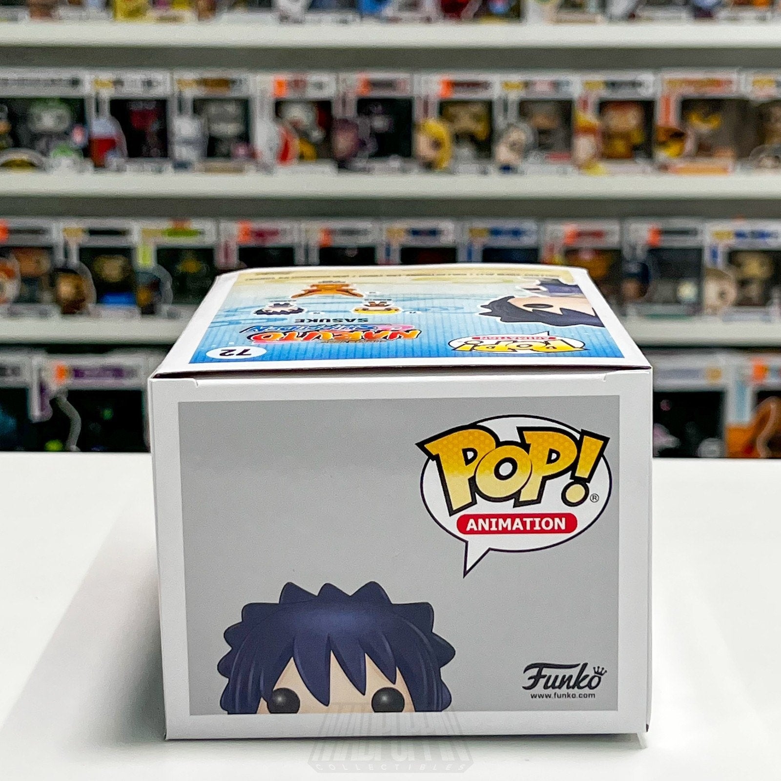 Funko Pop Anime Naruto Shippuden Sasuke Uchiha 72 Animation Vinyl Figure NIB Toy