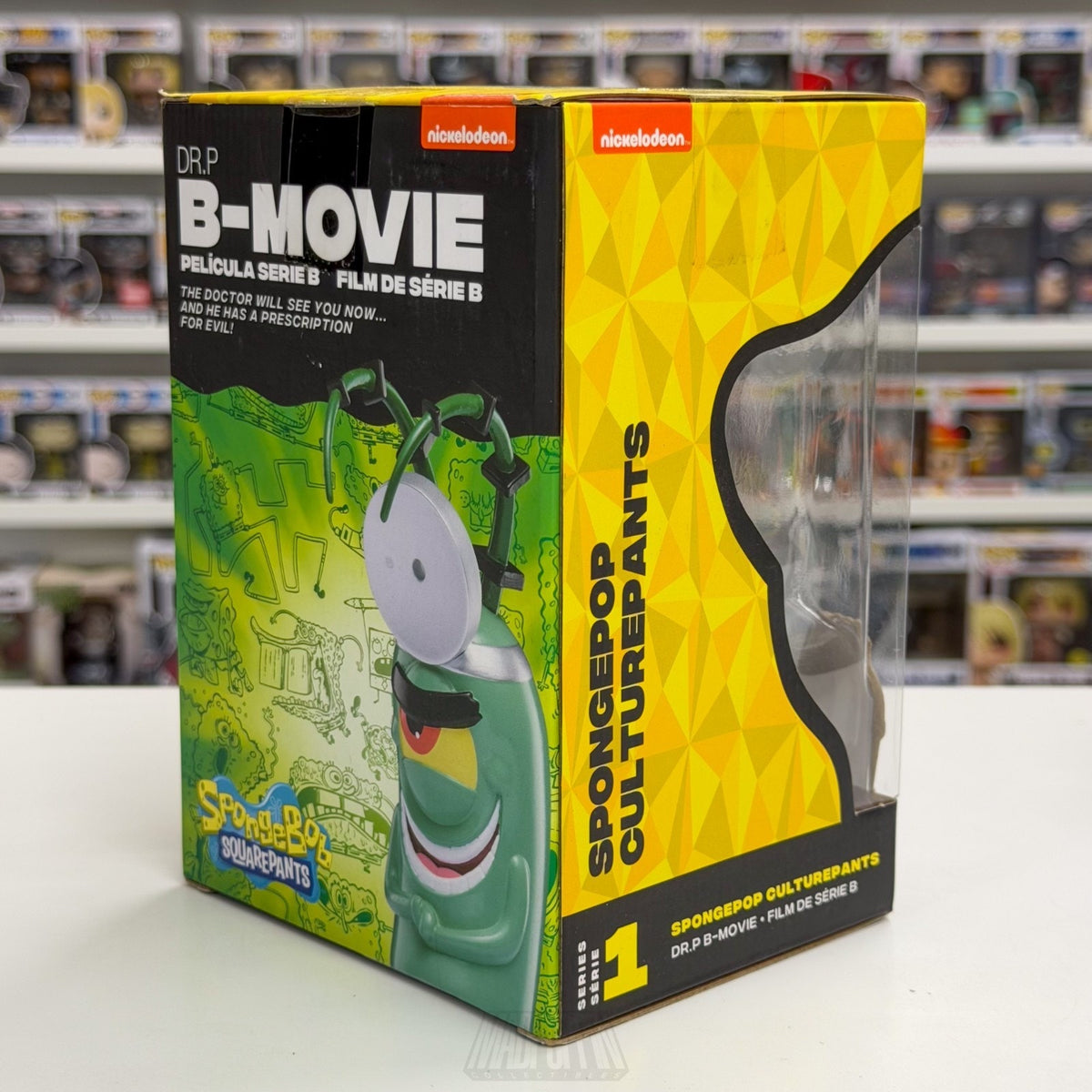 Alpha Group Spongebob Squarepants Spongepop Culturepants Dr P B-Movie Toy Figure