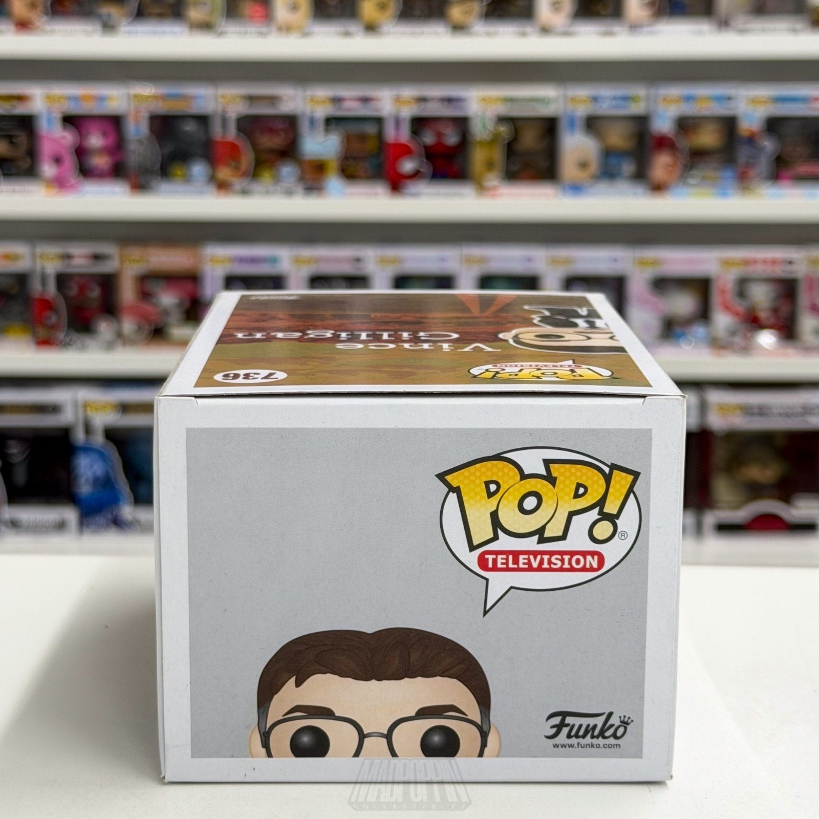 Funko Pop TV Director Vince Gilligan 736 Breaking Bad Screenwriter Vinyl Figure