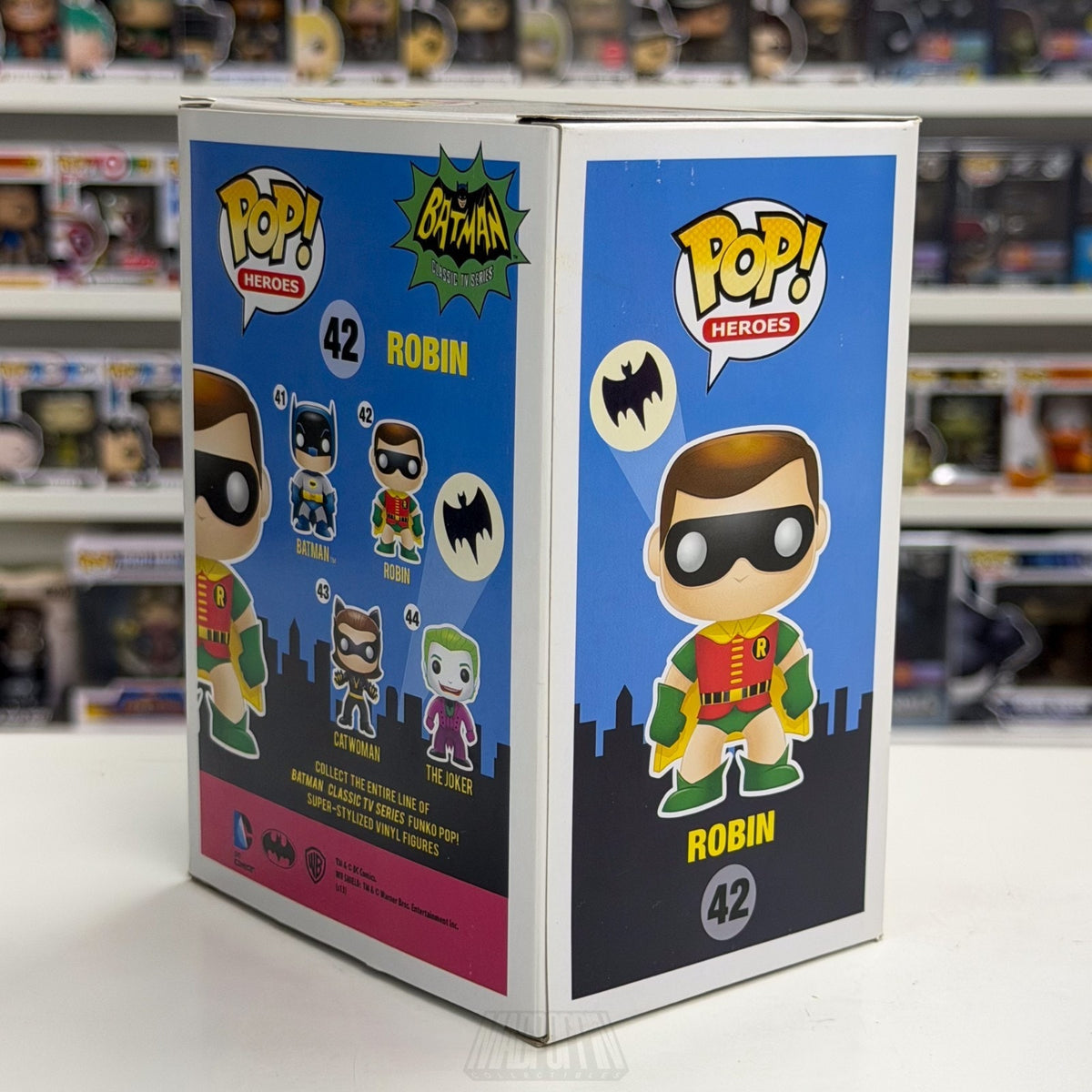 Funko Pop DC Heroes Batman Classic TV Series Robin 42 Boy Wonder Vinyl Figure