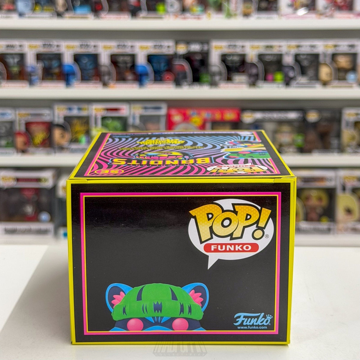 Funko Pop Fundays Blacklight Battle Bandits LE 6250 SE Raccoon Toy Vinyl Figure