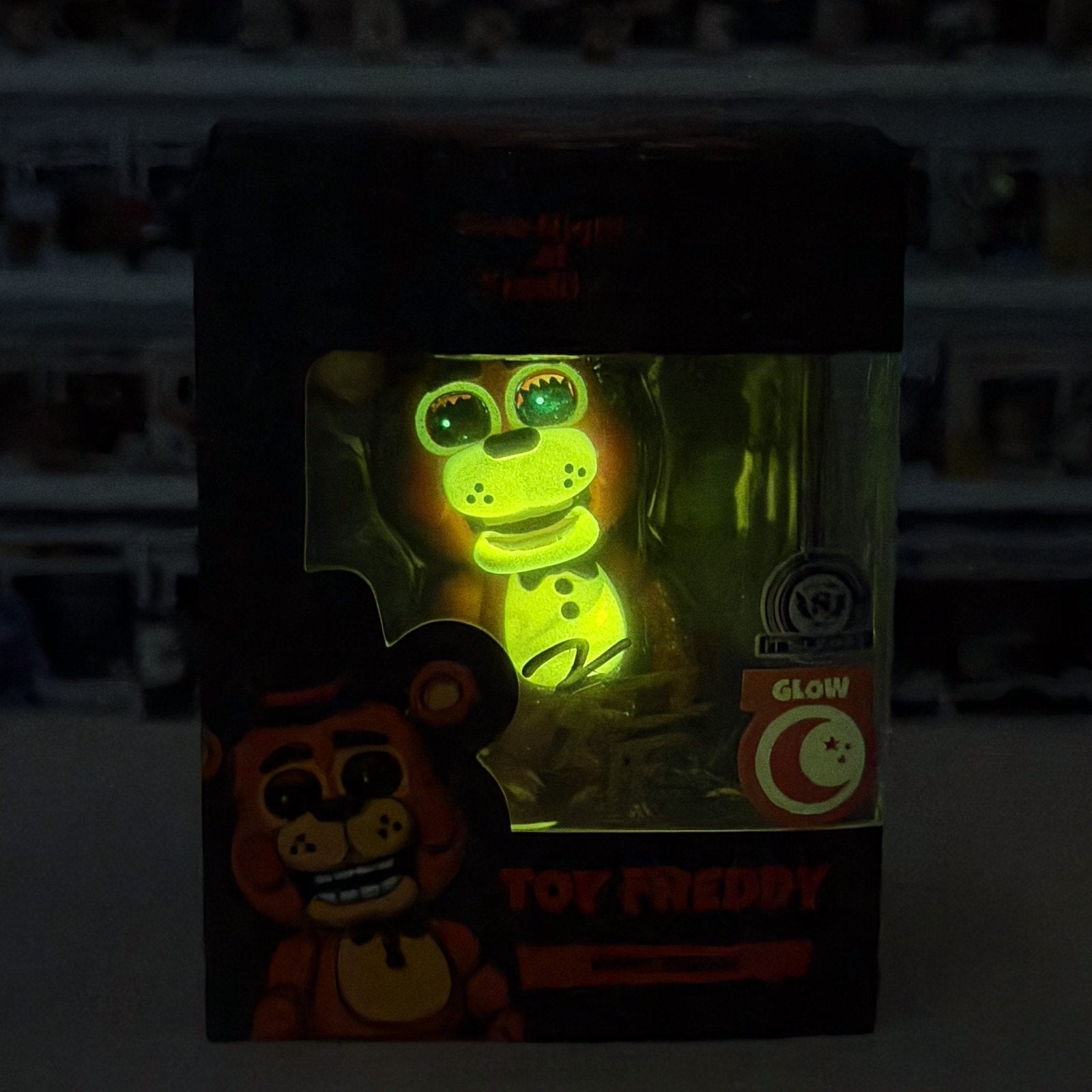 Youtooz Five Nights at Freddys Toy Glow IT'SUGAR SDCC 2026 Signed Kellen Goff