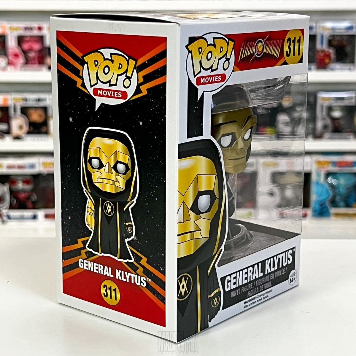Funko Pop Movies Flash Gordon General Klytus 311 Vaulted Space Toy Vinyl Figure