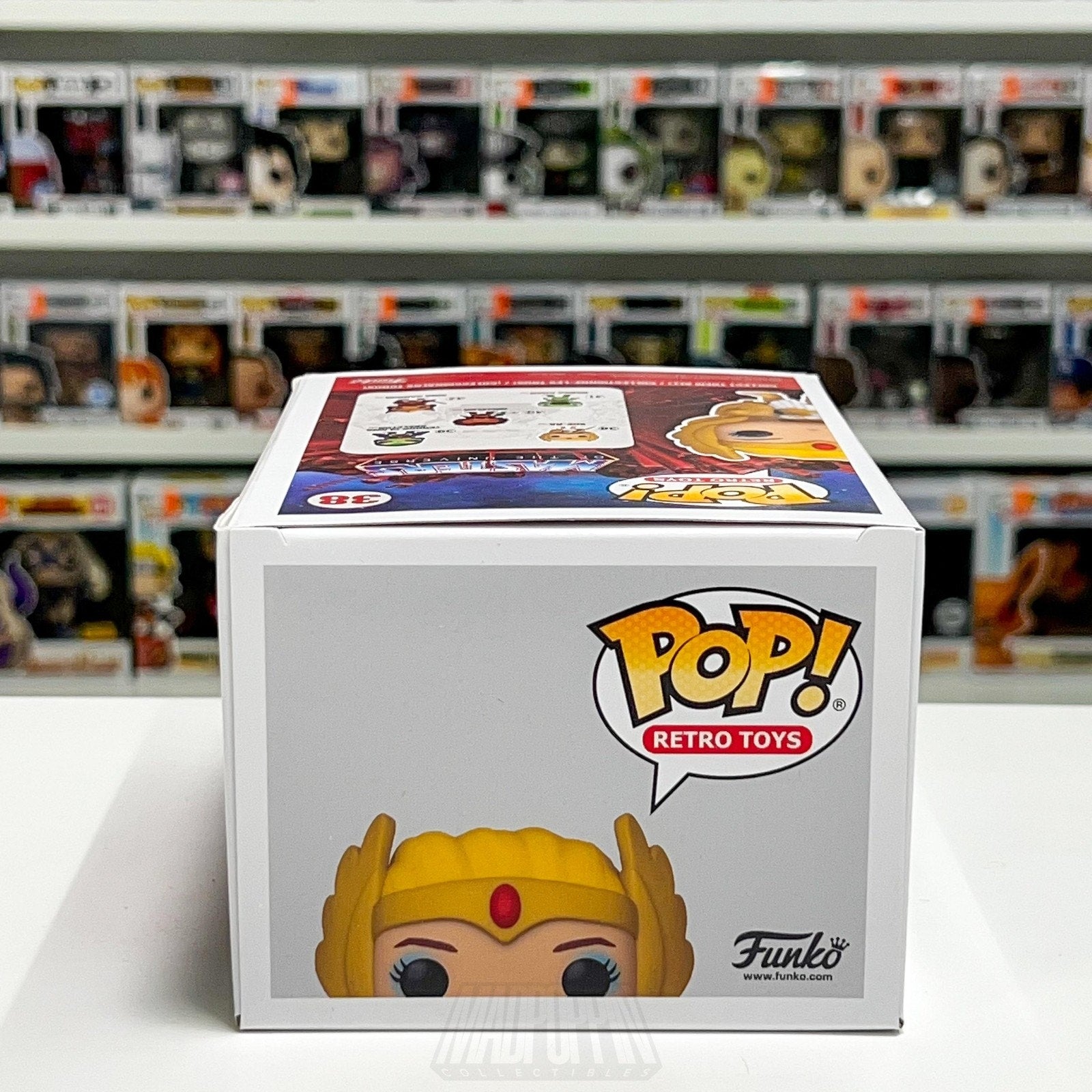 Funko Pop Retro Toys Masters of the Universe She-Ra Glow Specialty Series 38 Toy