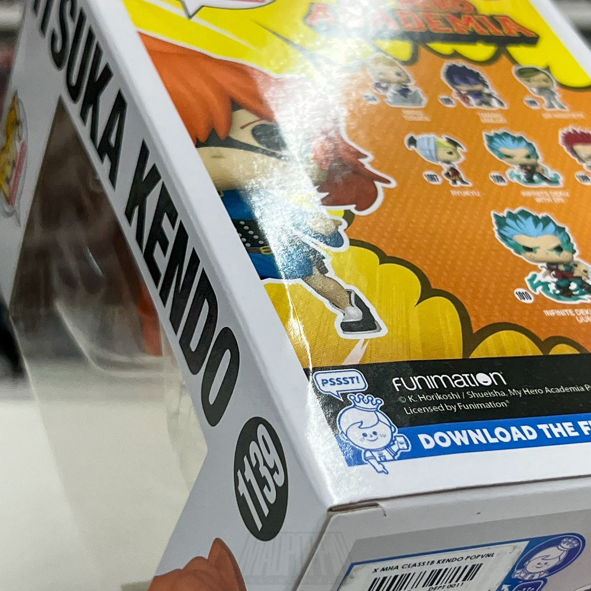 Funko Pop Anime My Hero Academia Itsuka Kendo Hot Topic 1139 Manga Vinyl Figure