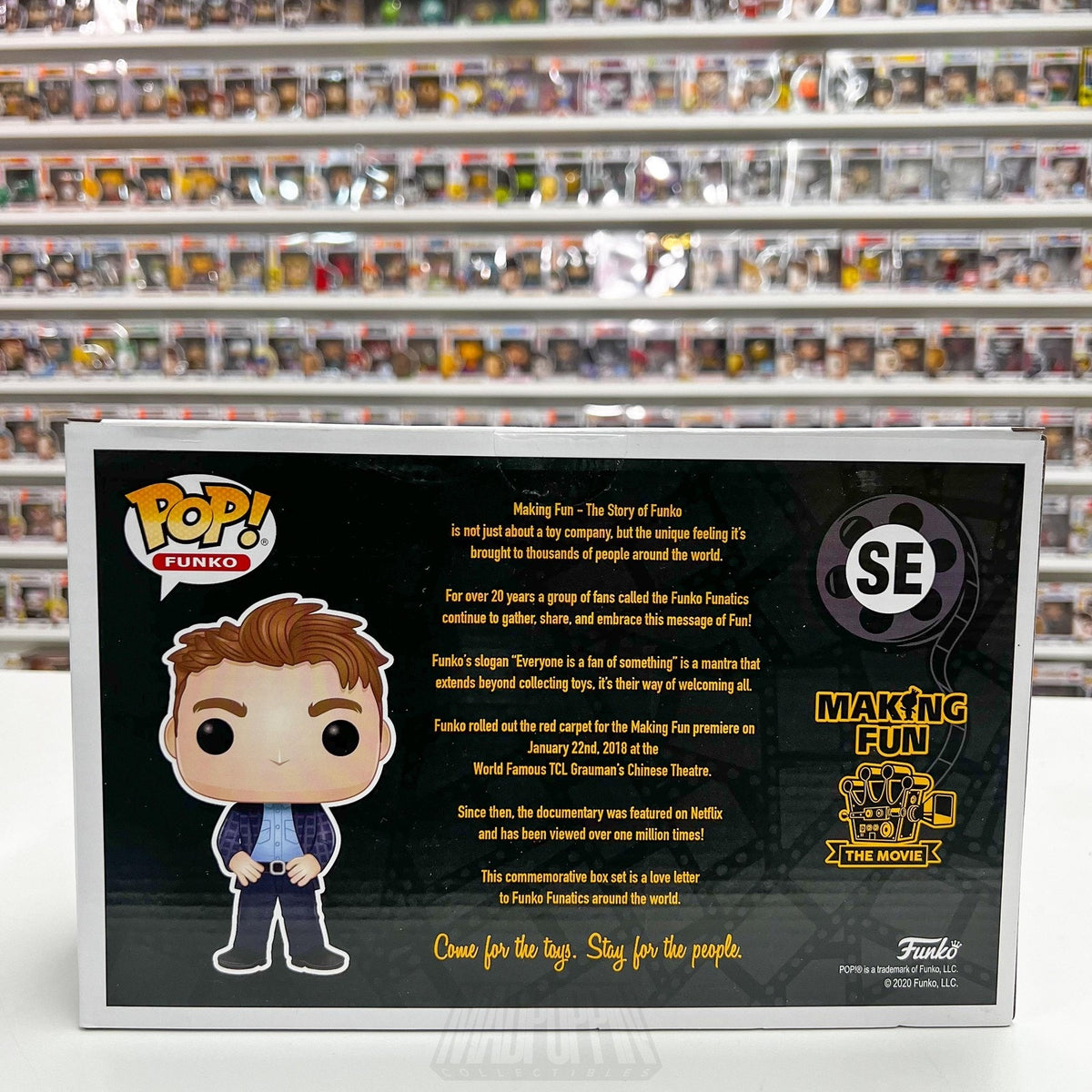 Funko Pop Making Fun Movie Brian Mariotti SE Box Set Limited 5000 Vinyl Figure