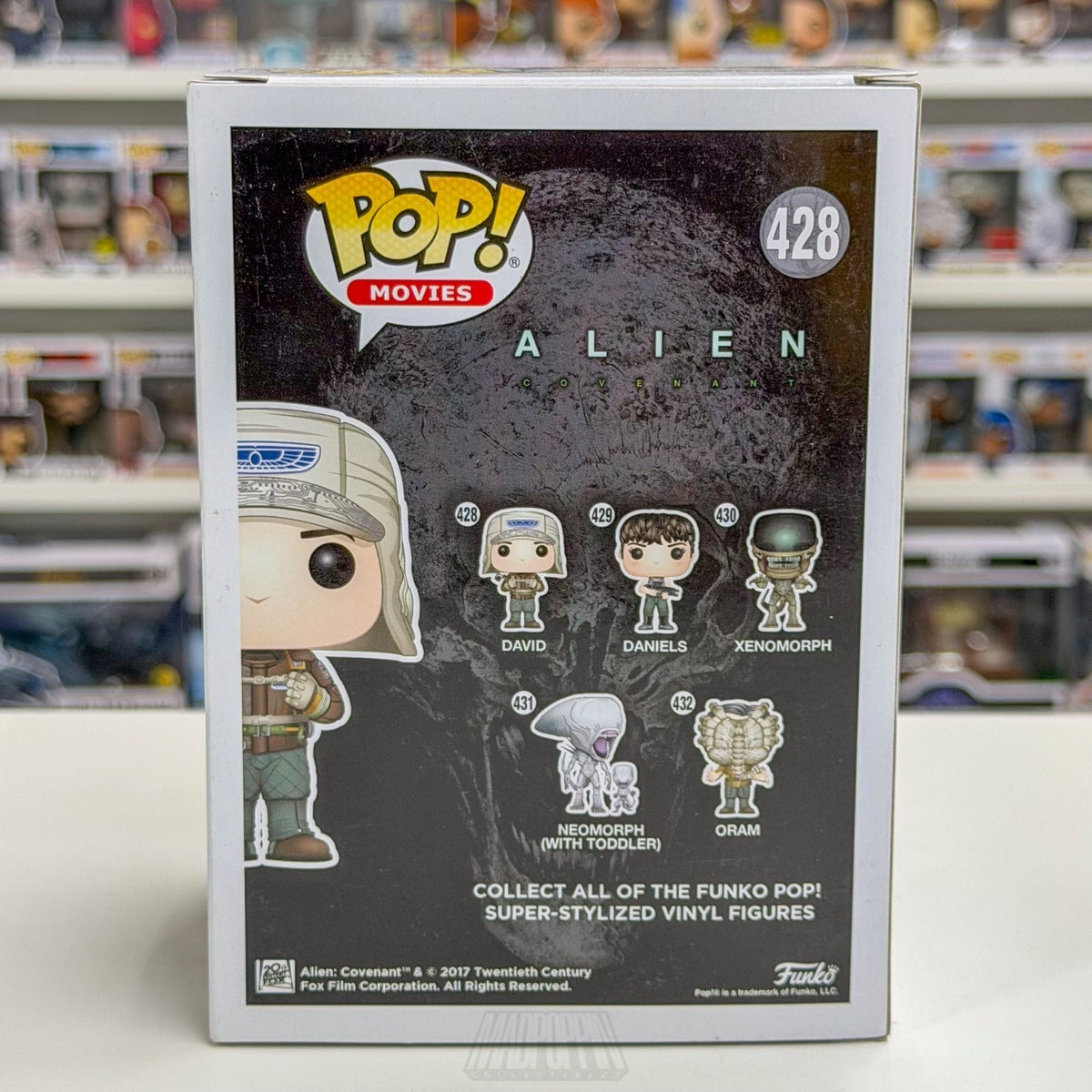 Funko Pop Movies Alien Covenant David 428 Android Sci-Fi Horror Toy Vinyl Figure