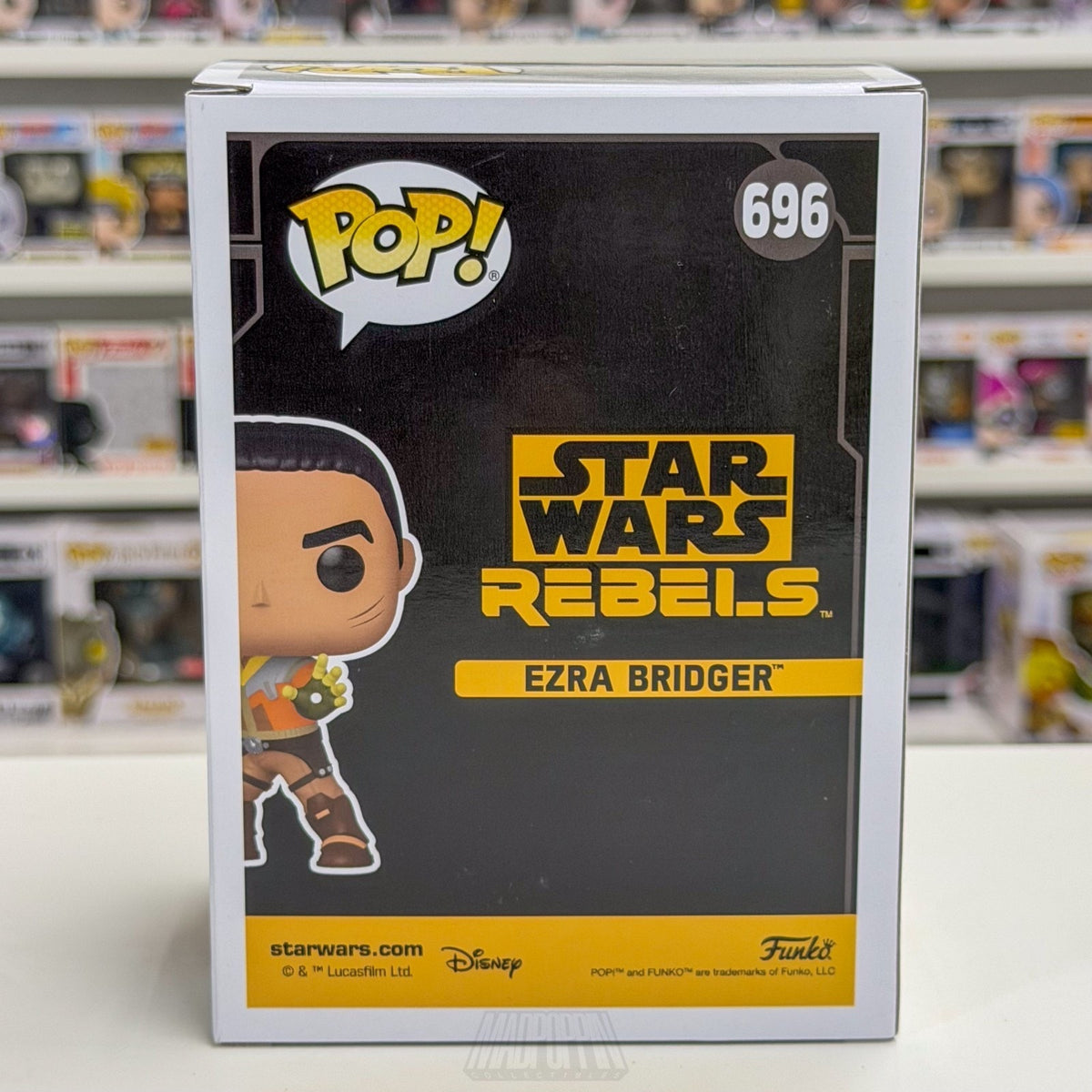 Funko Pop Star Wars Rebels Ezra Bridger Signed Auto Taylor Gray Toy Temple 696