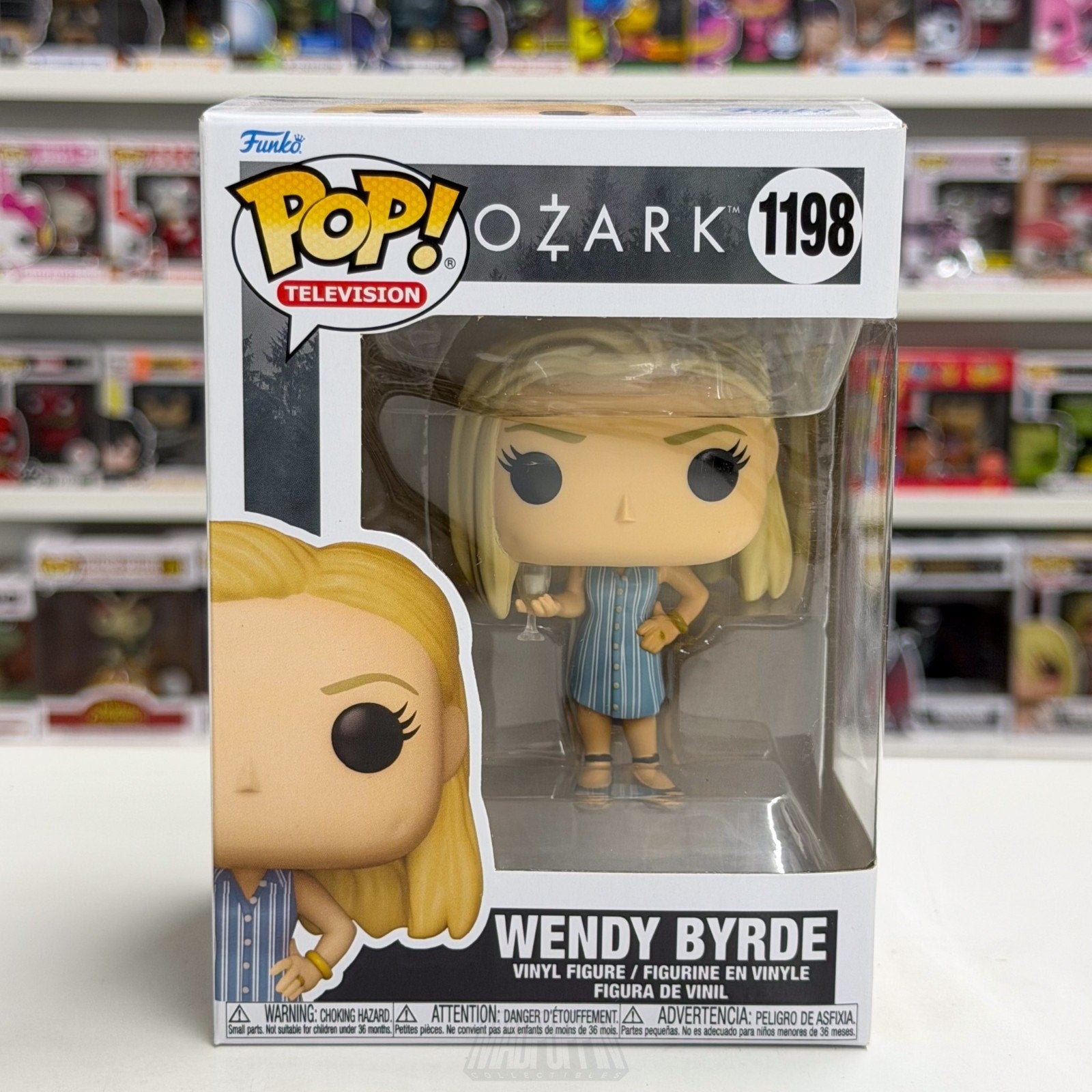 Funko Pop TV Netflix Ozark Wendy Byrde 1198 Crime Drama Missouri Vinyl Figure