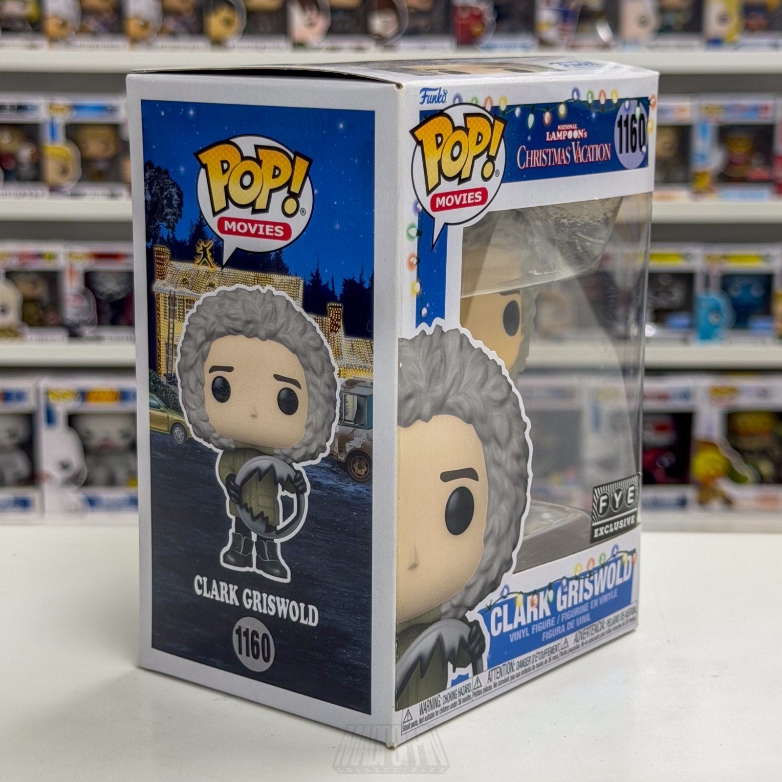 Funko Pop National Lampoons Christmas Vacation Clark Griswold FYE 1160 Figure