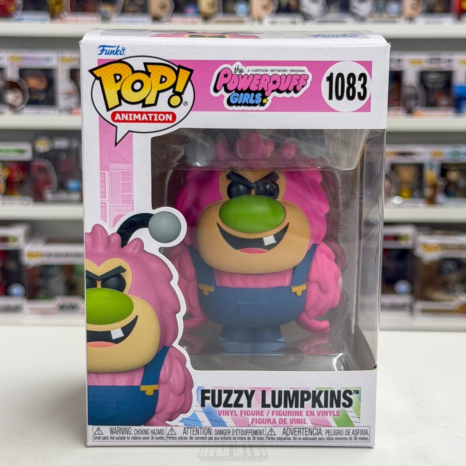 Funko Pop Animation Powerpuff Girls Fuzzy Lumpkins 1083 Cartoon Network Figure