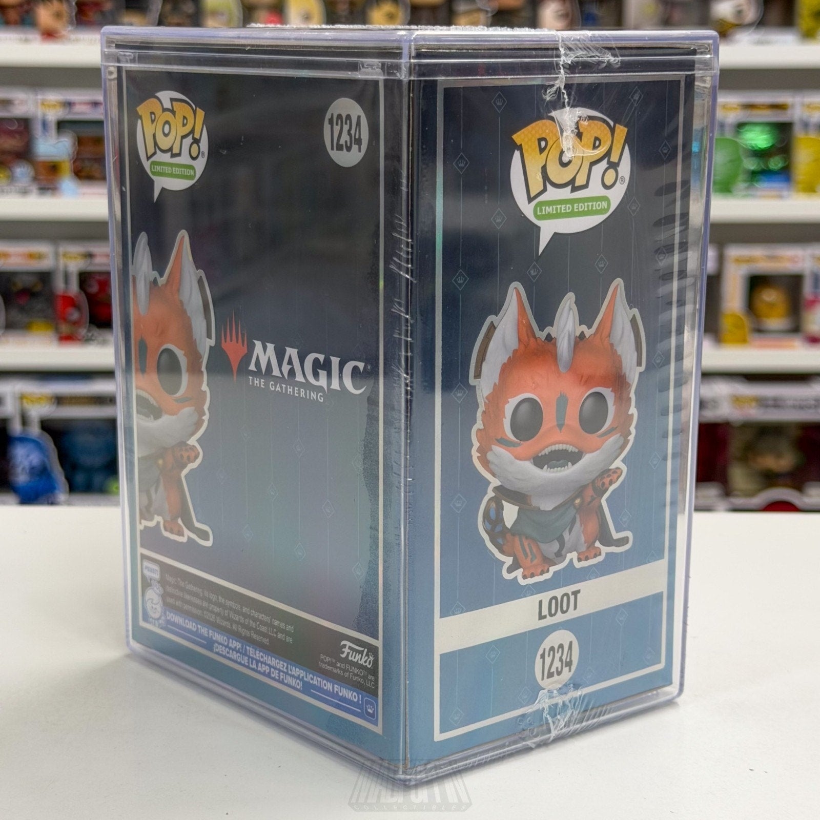 Funko Pop Magic The Gathering Loot 1234 LE 5000 SDCC 2026 ULTRA Toy CON STICKER
