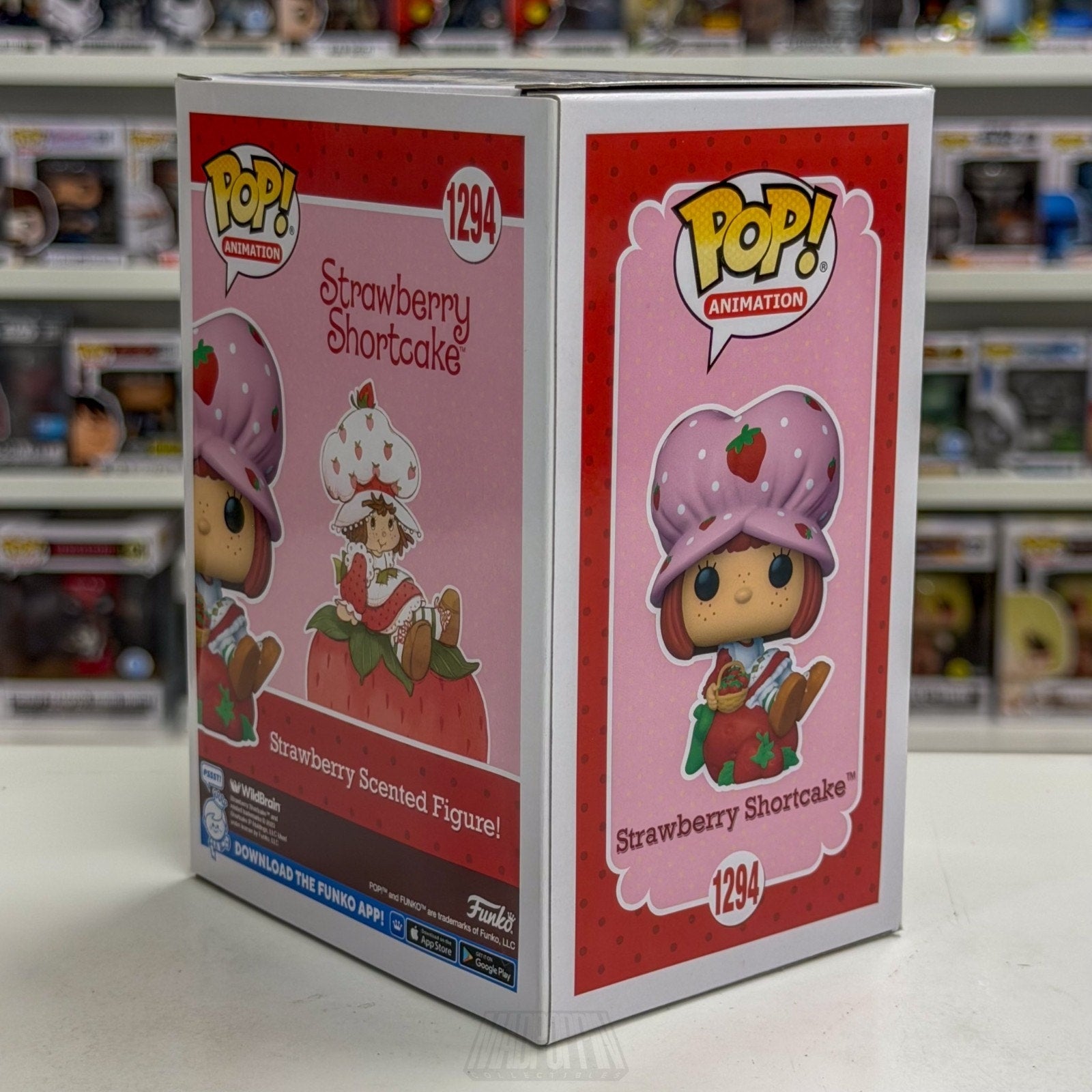 Funko Pop Animation Strawberry Shortcake Scented Hot Topic 1294 Toy Vinyl Figure