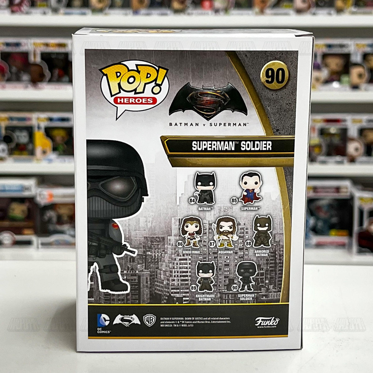 Funko Pop DC Heroes Batman v Superman Soldier 90 Nightmare World Vinyl Figure