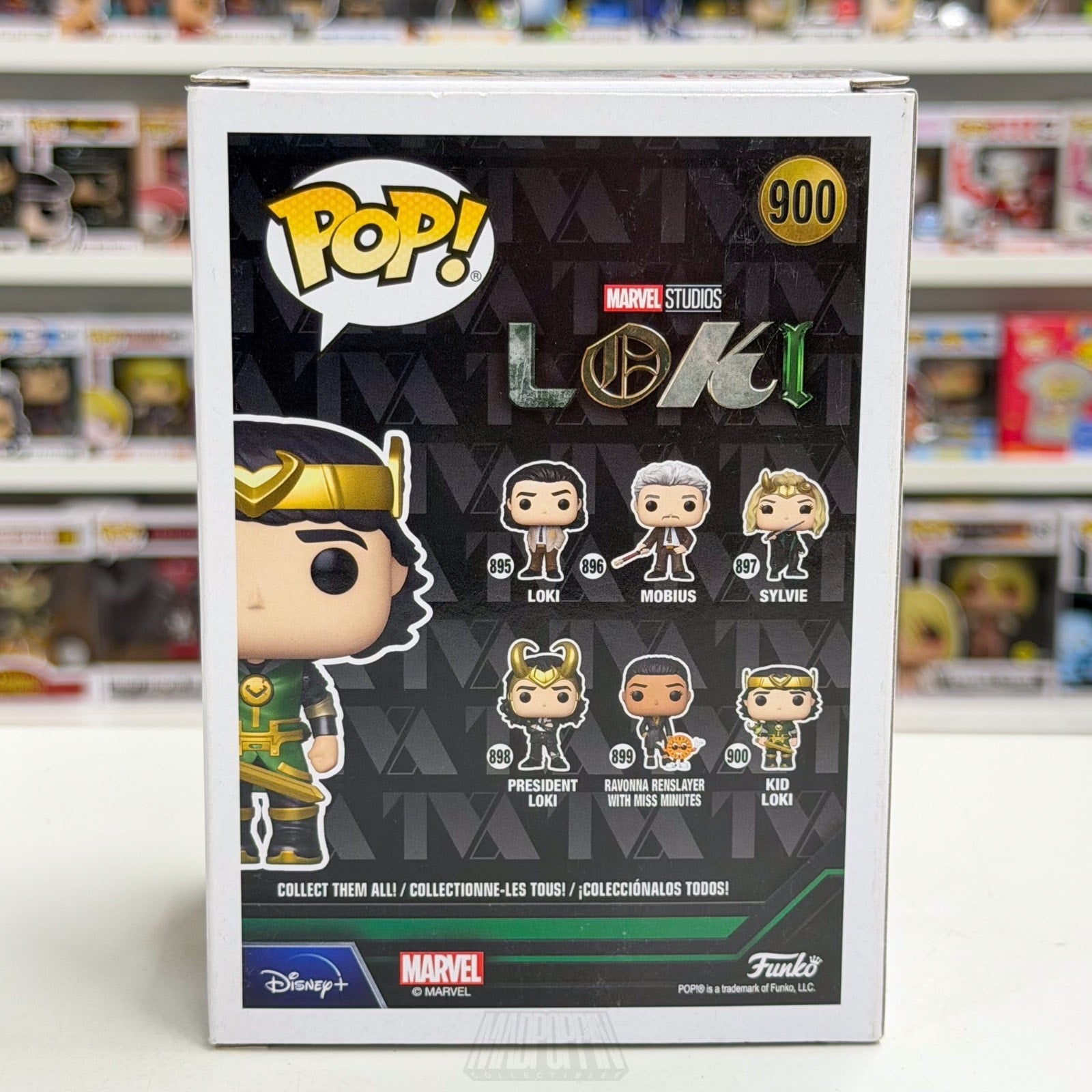 Funko Pop Marvel Studios Kid Loki Exclusive 900 Void Variant TVA Vinyl Figure