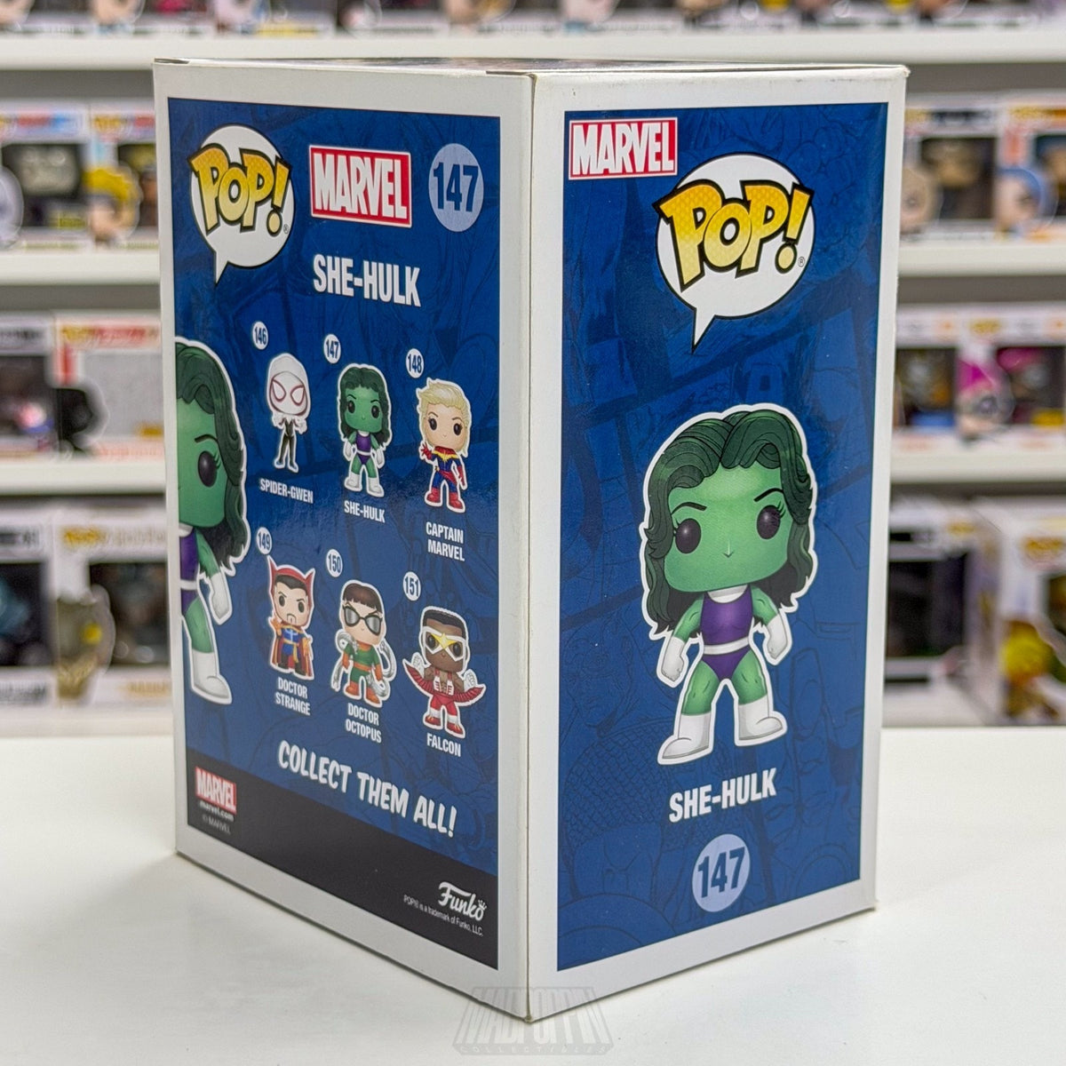 Funko Pop Marvel She-Hulk Glow in the Dark LACC Comikaze 147 Toy Vinyl Figure