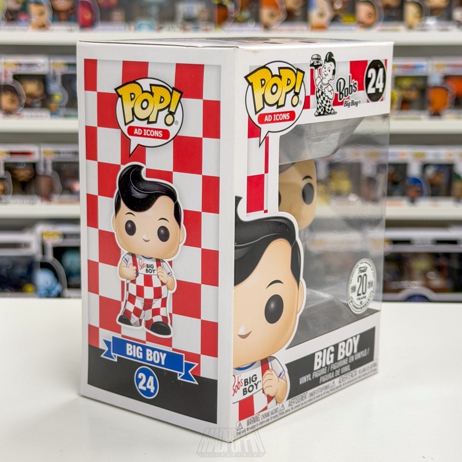 Funko Pop Ad Icons Bob's Big Boy 24 Burger Restaurant Vaulted Rare Vinyl Figure
