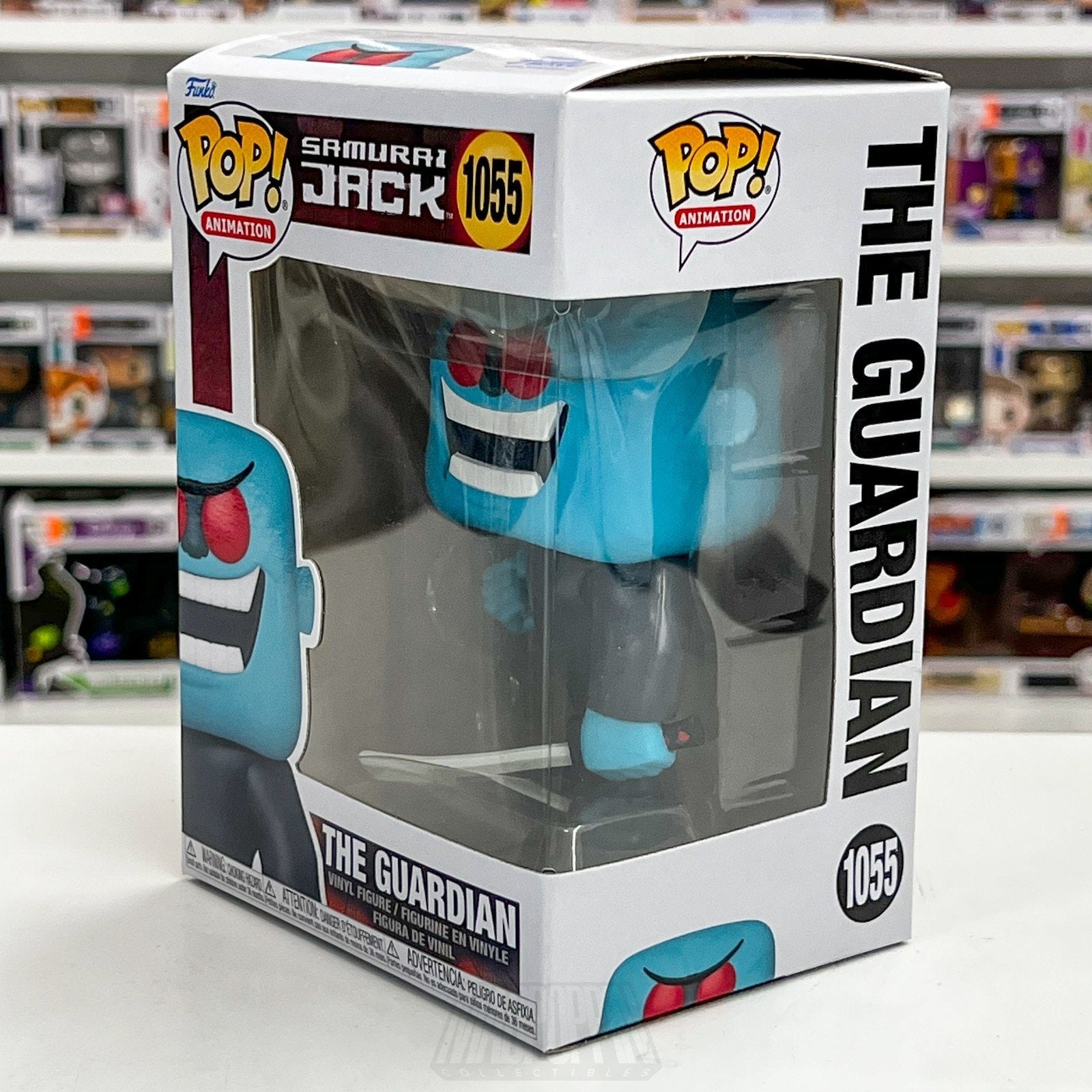 Funko Pop Animation Samurai Jack The Guardian 1055 Figure Cartoon Network Toy