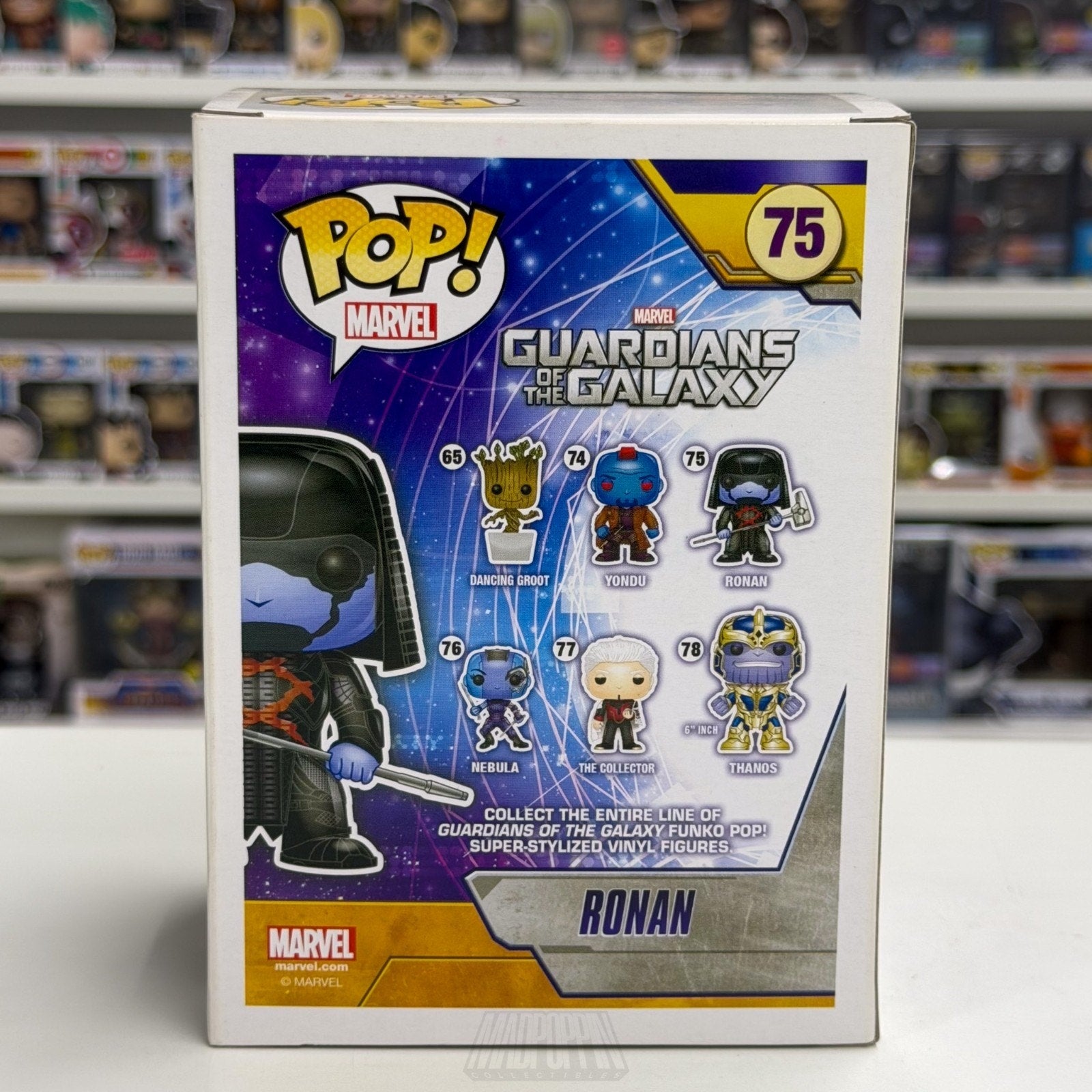 Funko Pop Marvel Guardians of the Galaxy Ronan the Accuser 75 Toy Vinyl Figure