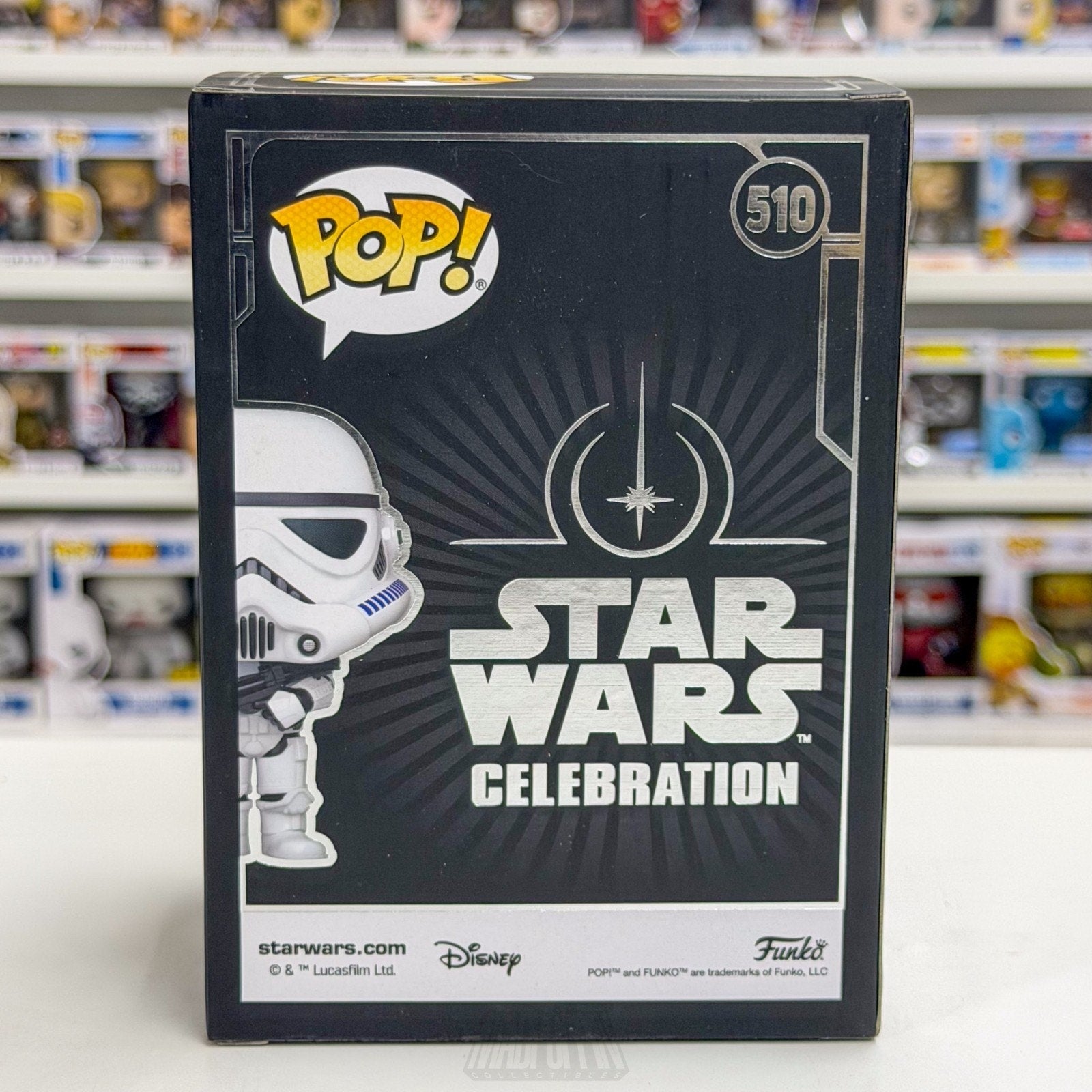Funko Pop Star Wars Stormtrooper Celebration Galactic Con 510 Toy Vinyl Figure